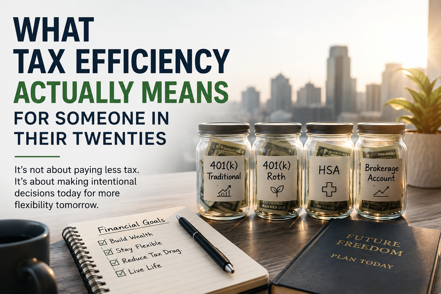 What "Tax Efficiency" Actually Means for Someone in Their Twenties