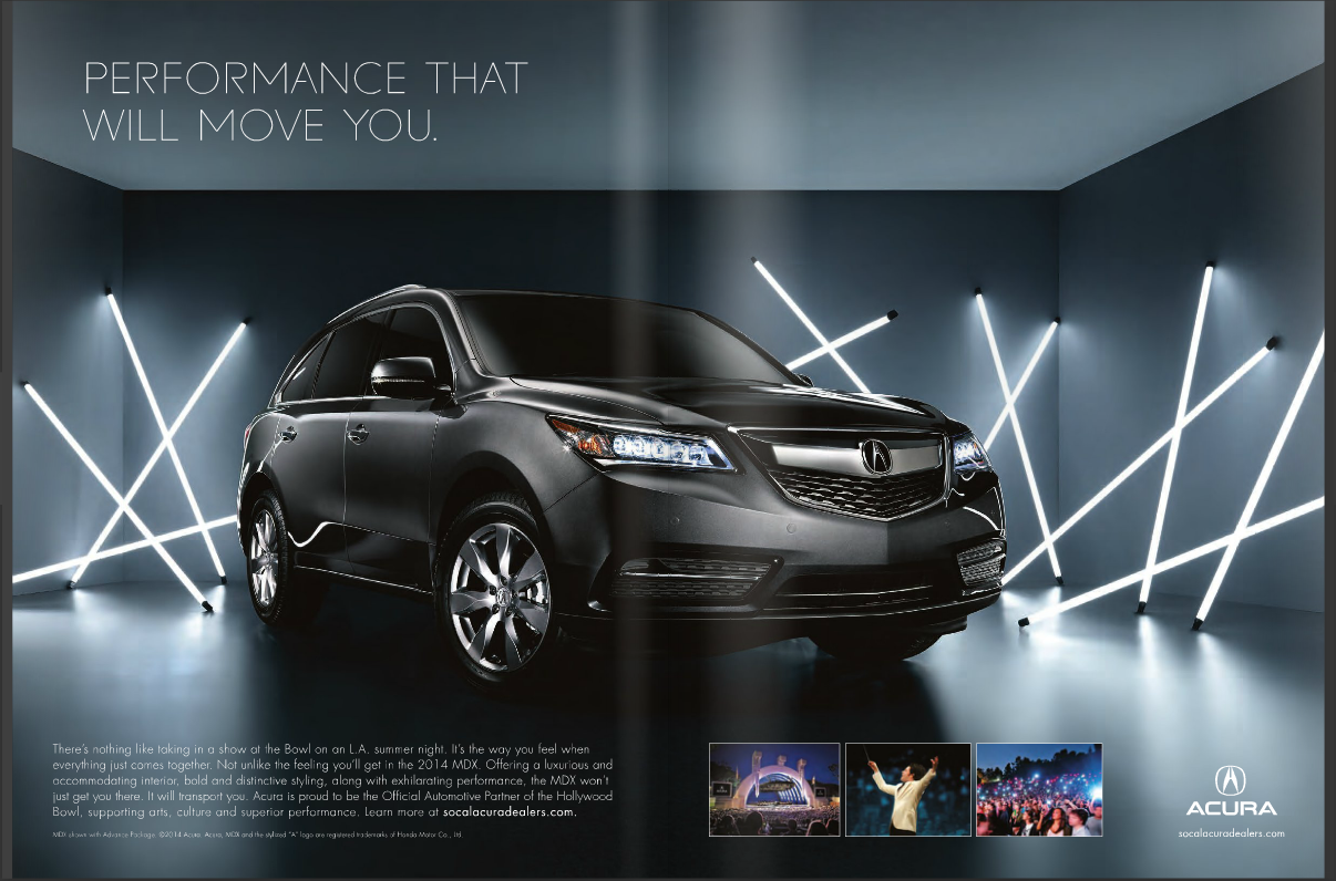 Hollywood Bowl Program Ad