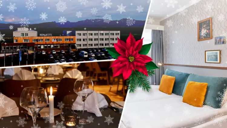 Christmas buffet in Fosshótel Stykkishólmur