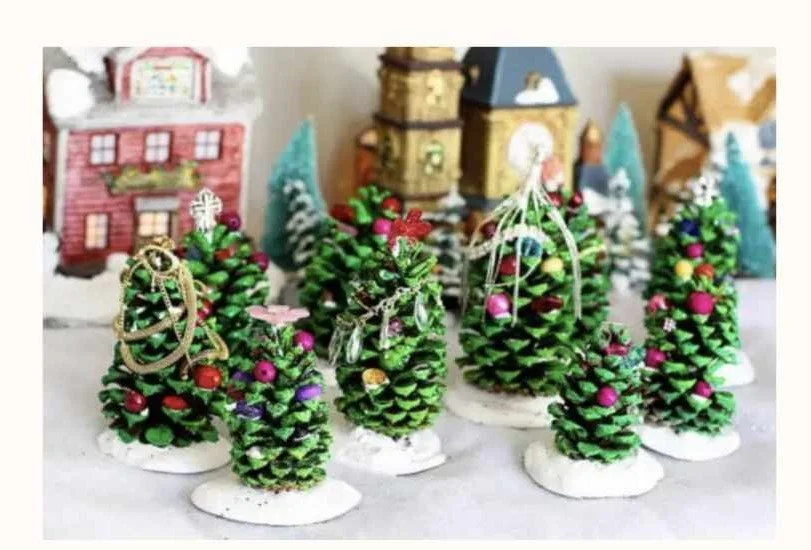 Christmas crafts in Norska húsið