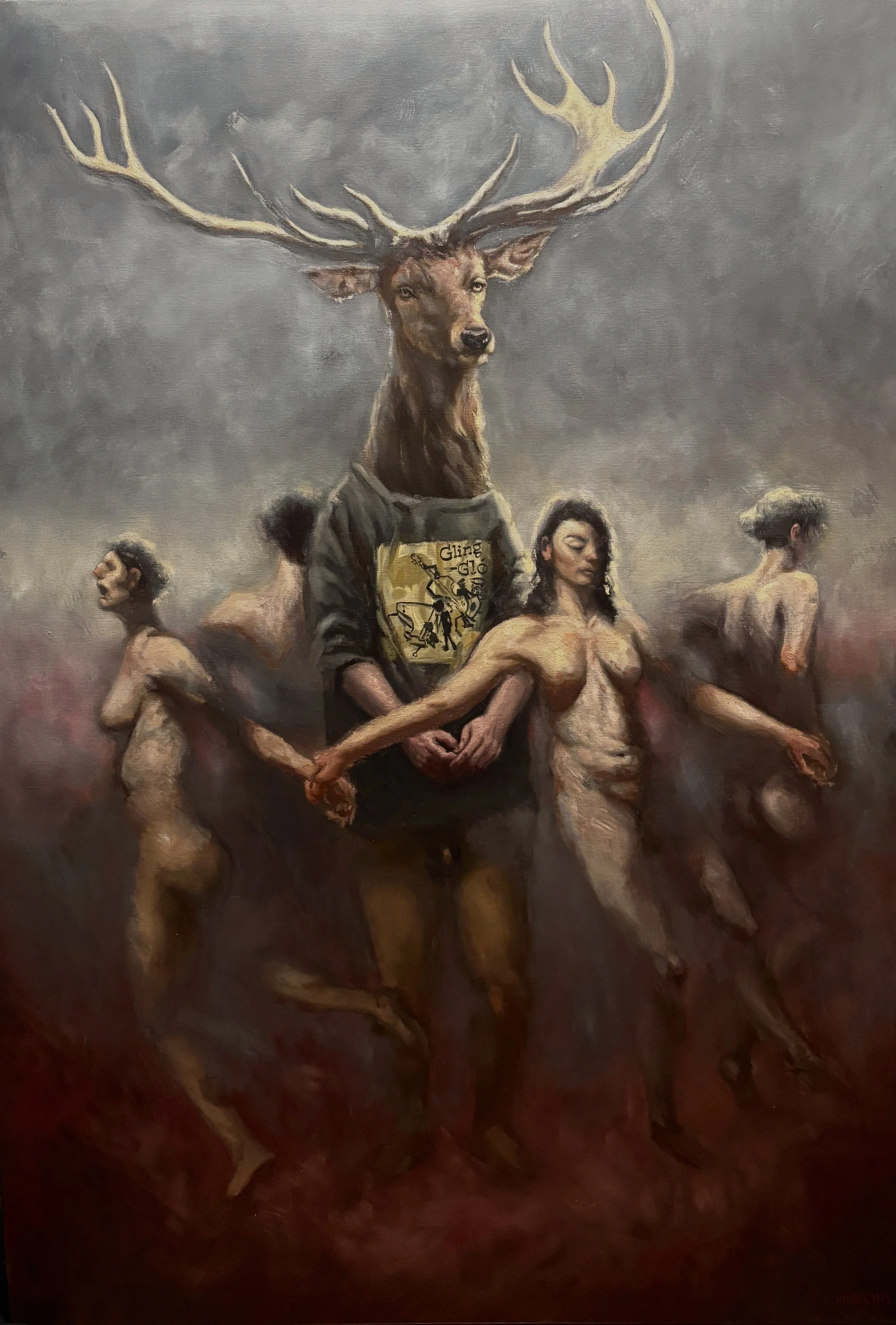 Svörtu málverkin - myndlistarsýning í Norska húsinu