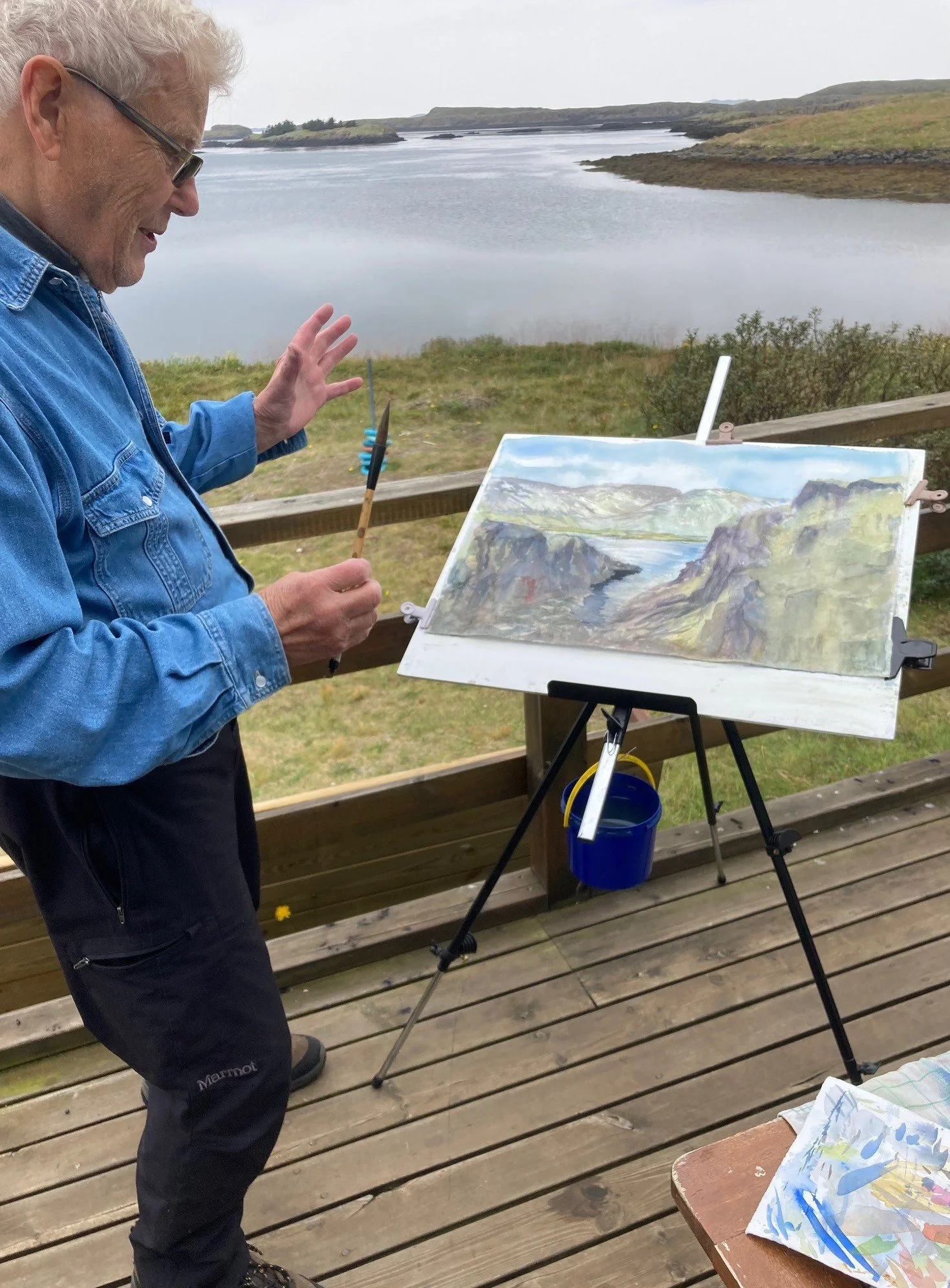 Eyjalíf - myndlistarsýning í Norska húsinu