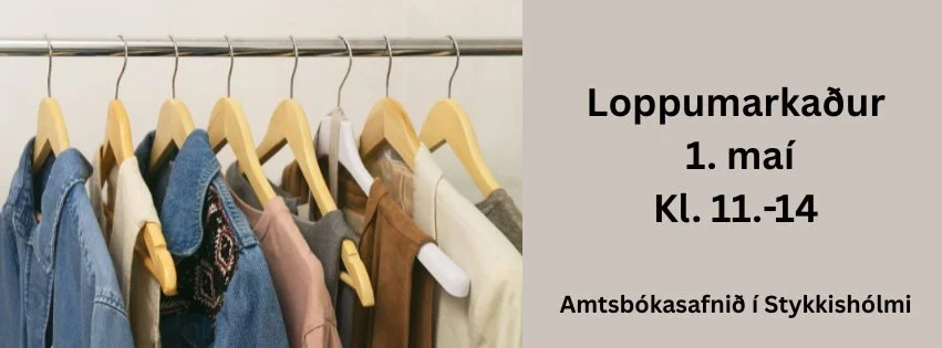 Loppumarkaður á Amtsbókasafninu