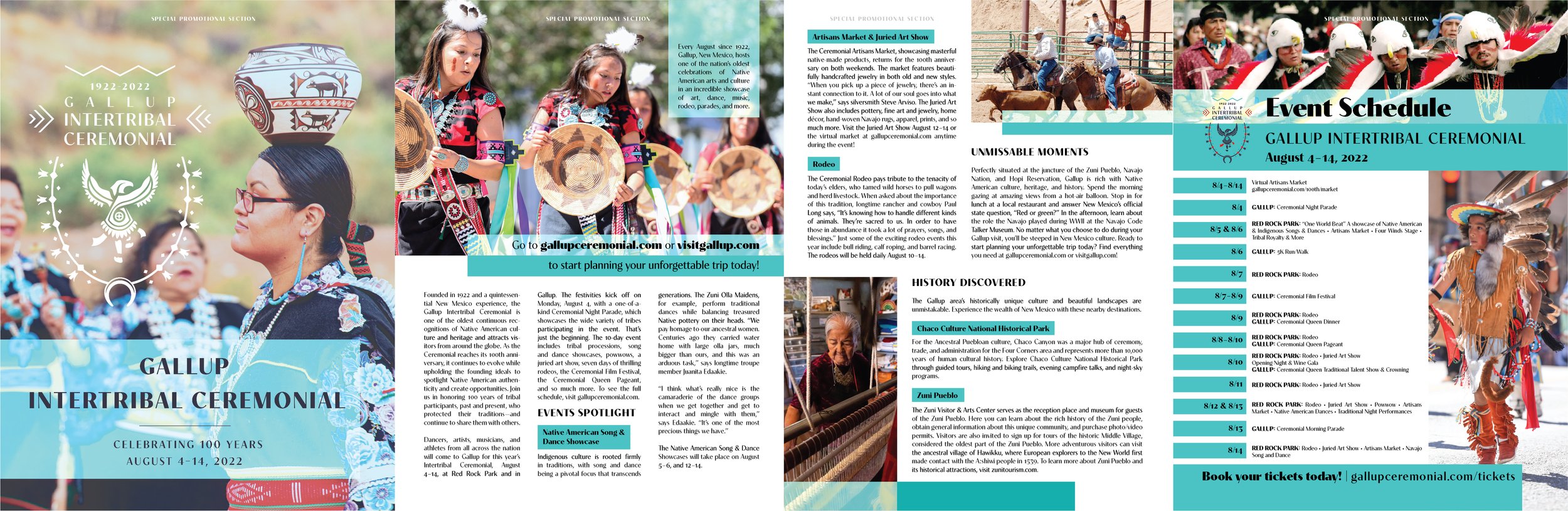 Gallup Intertribal Ceremonial New Mexico Magazine Advertorial