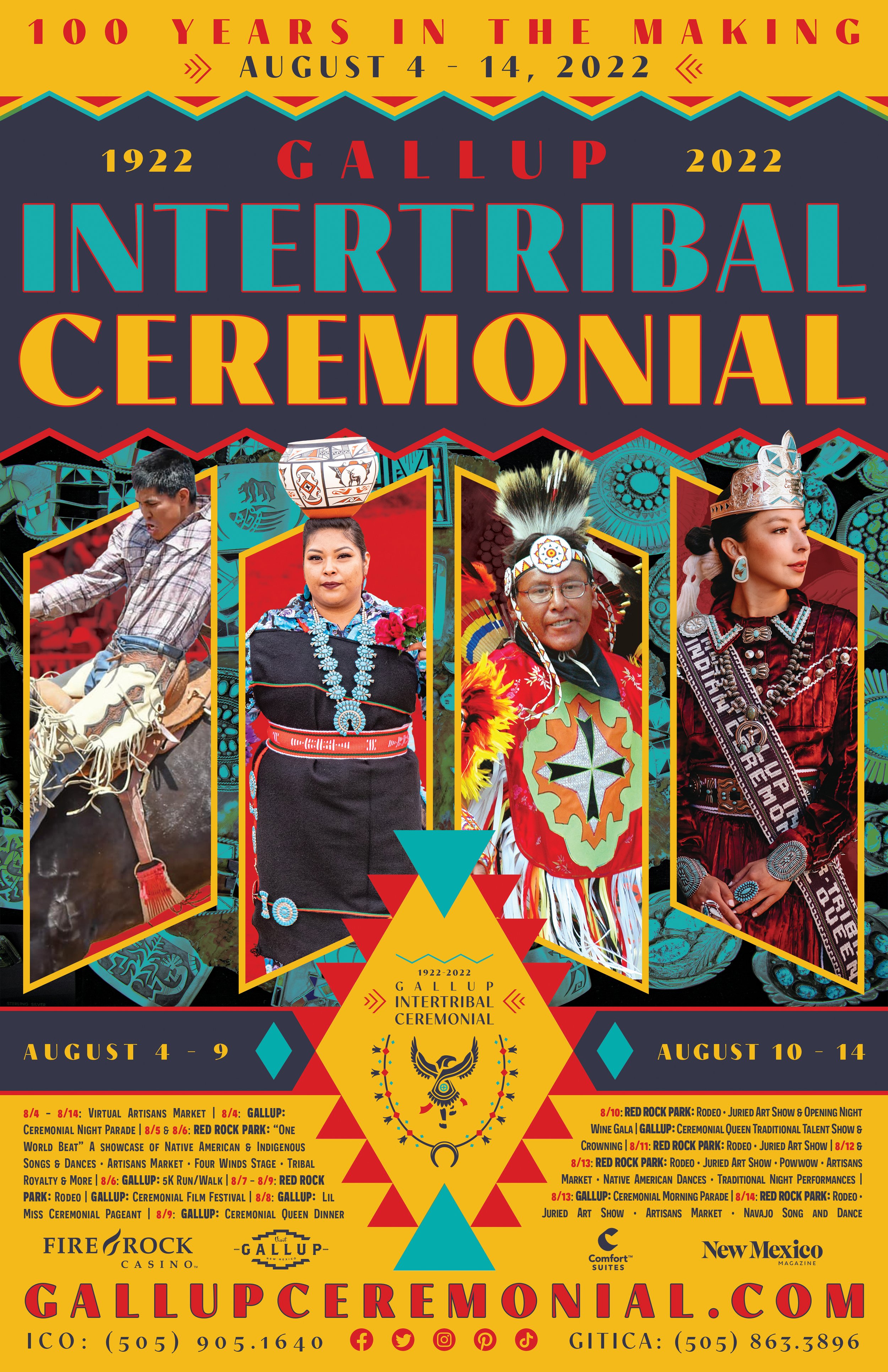 Gallup Intertribal Ceremonial Centennial Celebration Poster