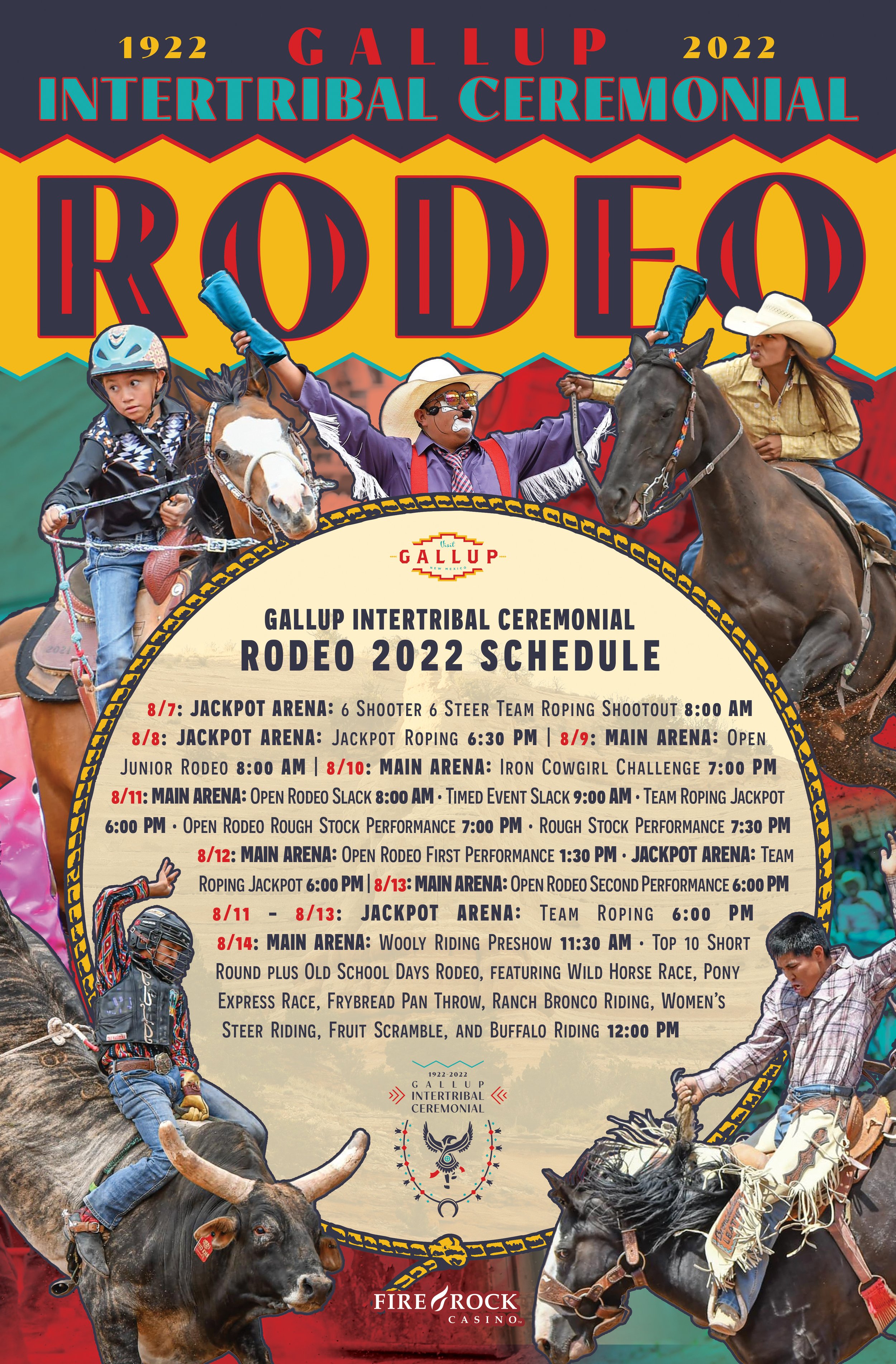 Gallup Intertribal Ceremonial Rodeo Schedule