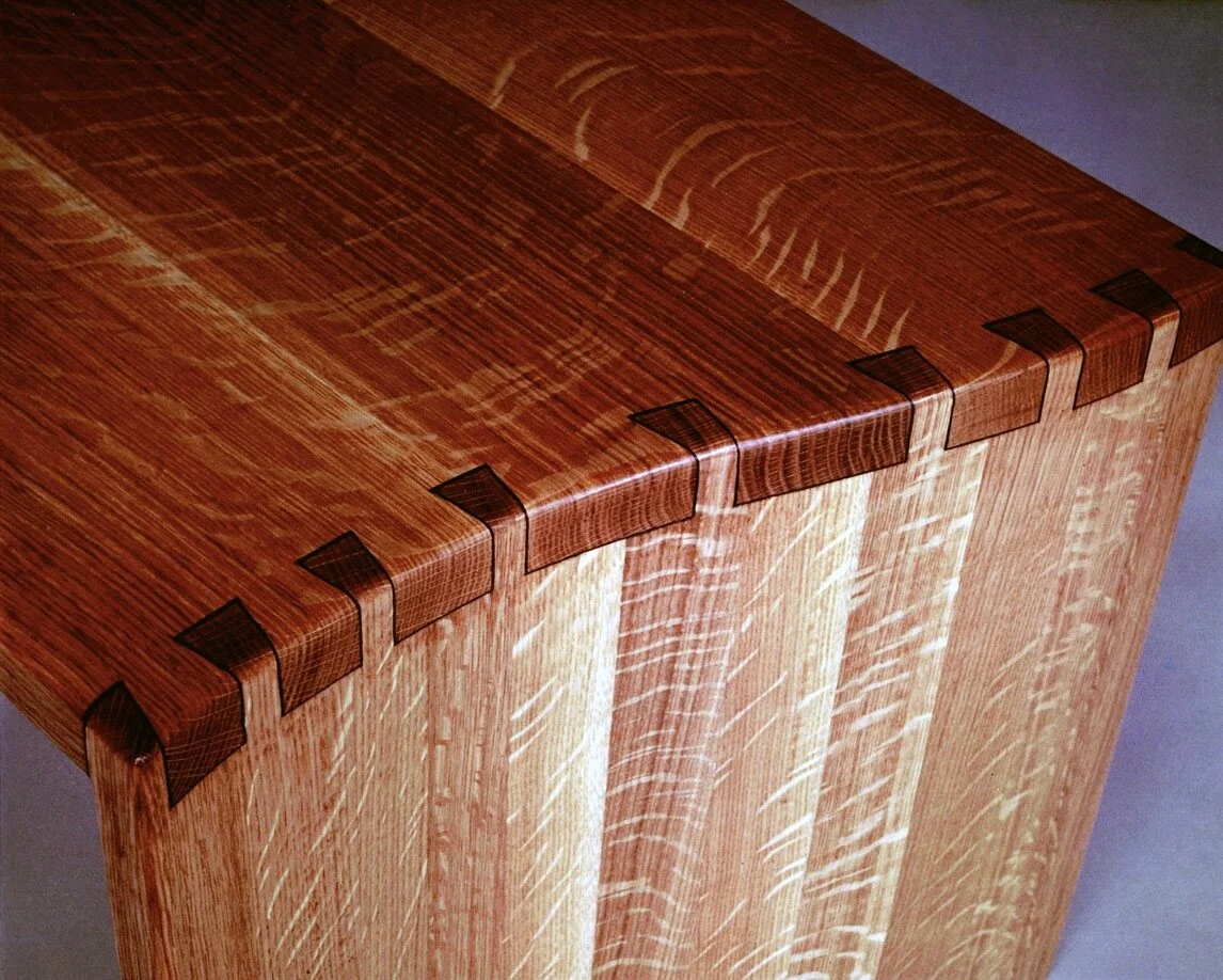 Coopered and Dovetailed Client Gift