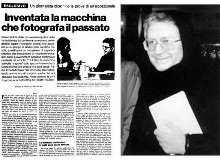 Ernetti (right) was a Priest and a Scientist, two very conflicting parties.