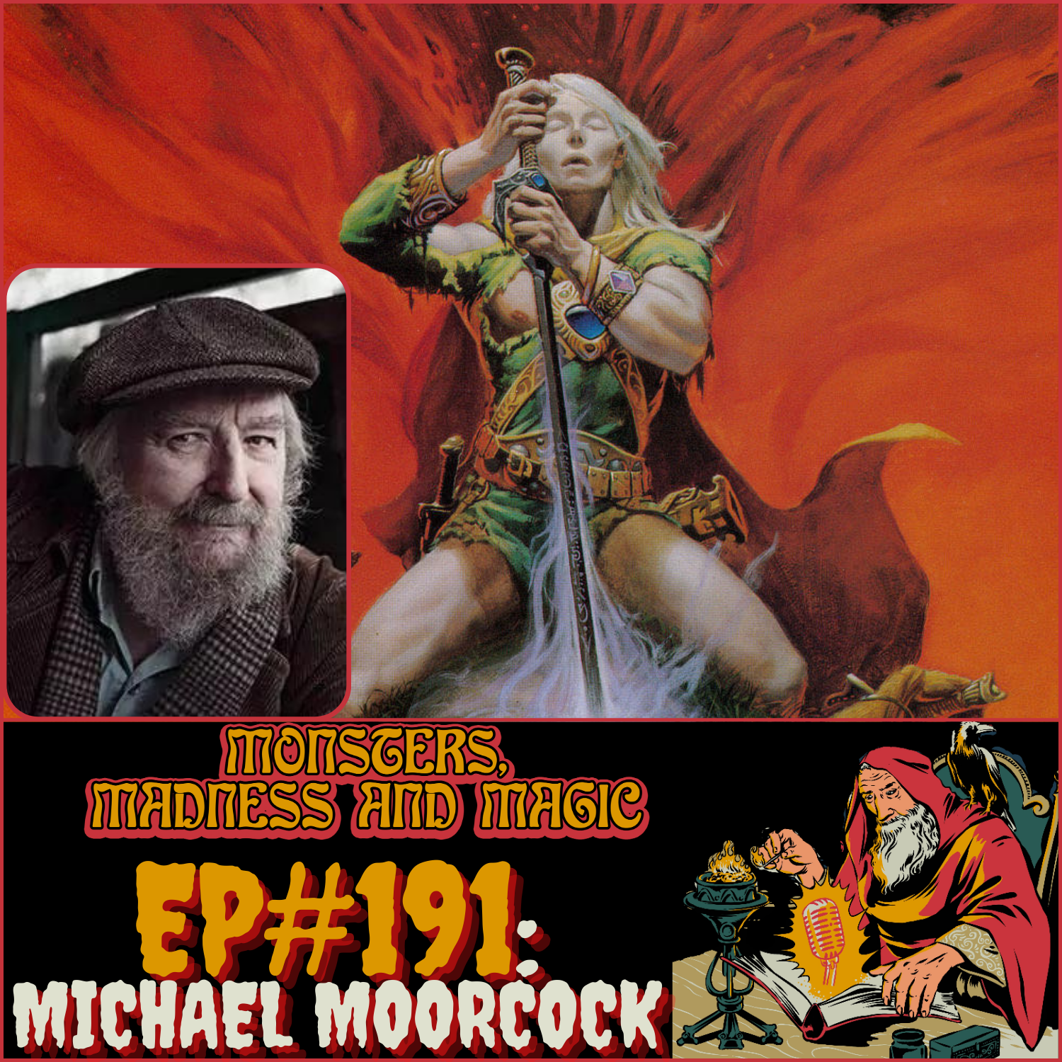 EP#191: Mists of Melniboné - An Interview with Michael Moorcock