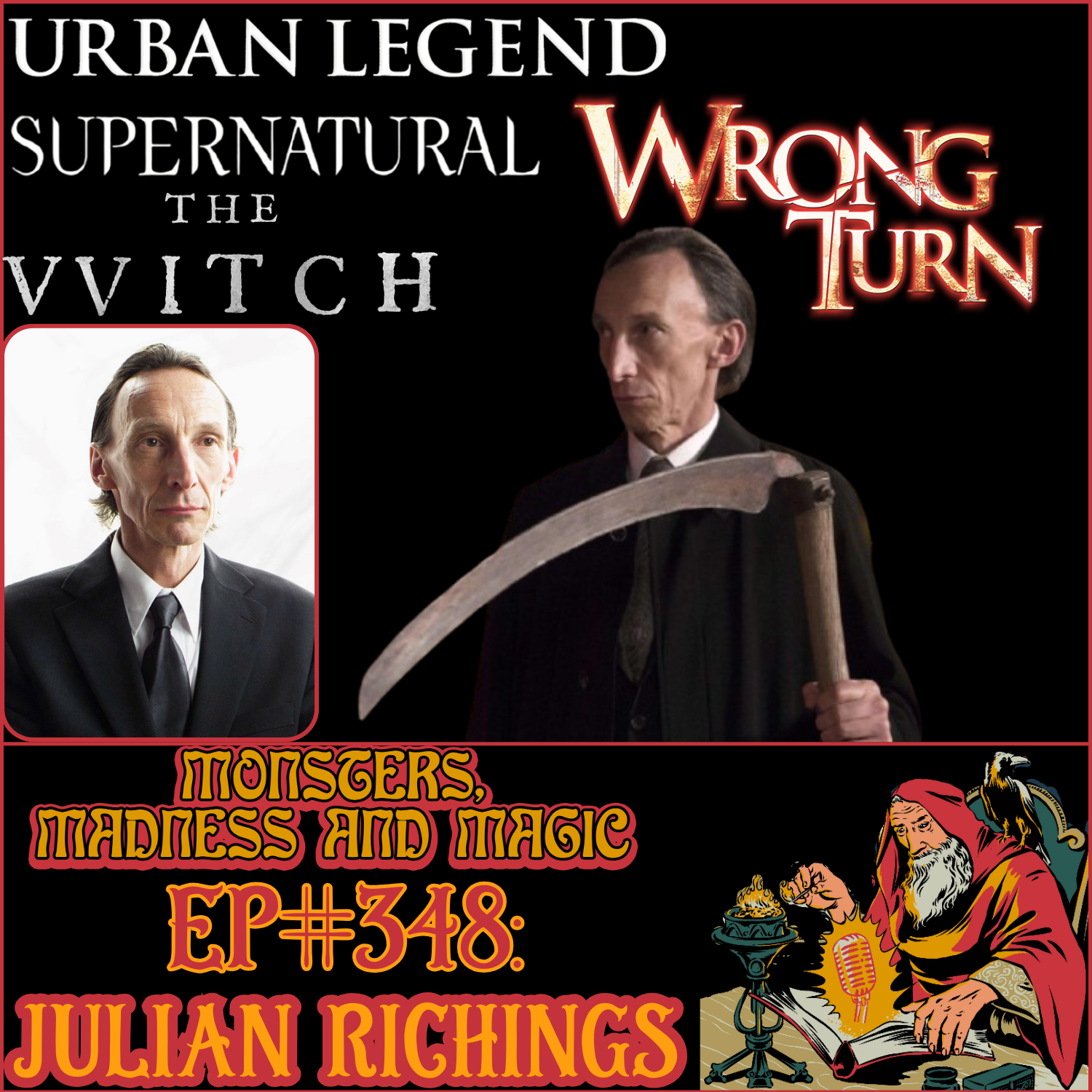 EP#348: Fear the Reaper - An Interview with Julian Richings