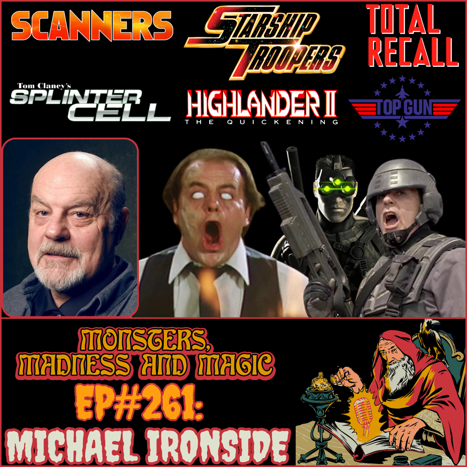 EP#261: Ride of the Roughneck - An Interview with Michael Ironside ...