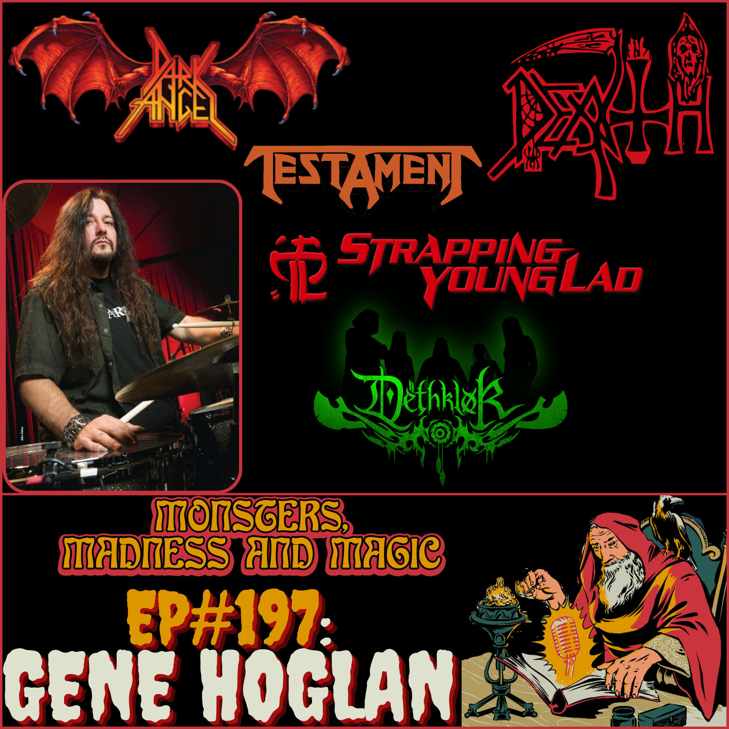 EP197 Artistry of an Atomic Clock An Interview with Gene Hoglan