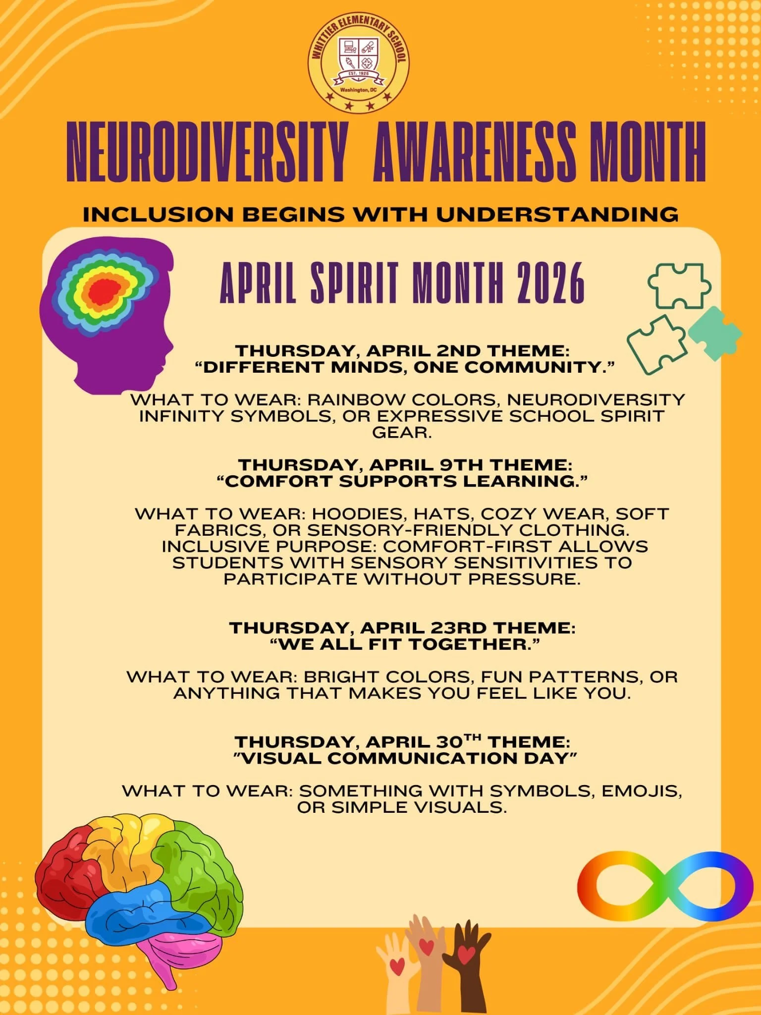 Neurodiversity Awareness Month