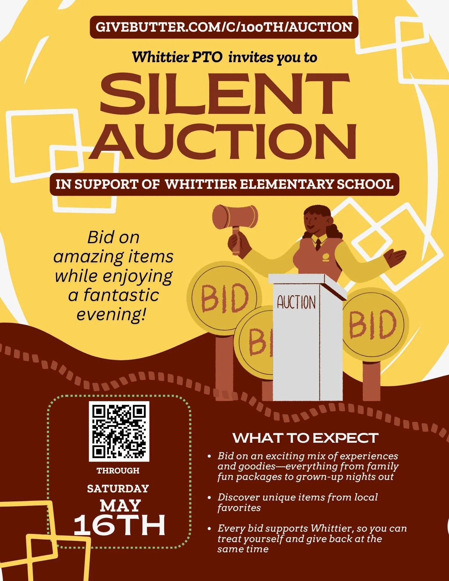 Whittier 100th Anniversary Gala Silent Auction