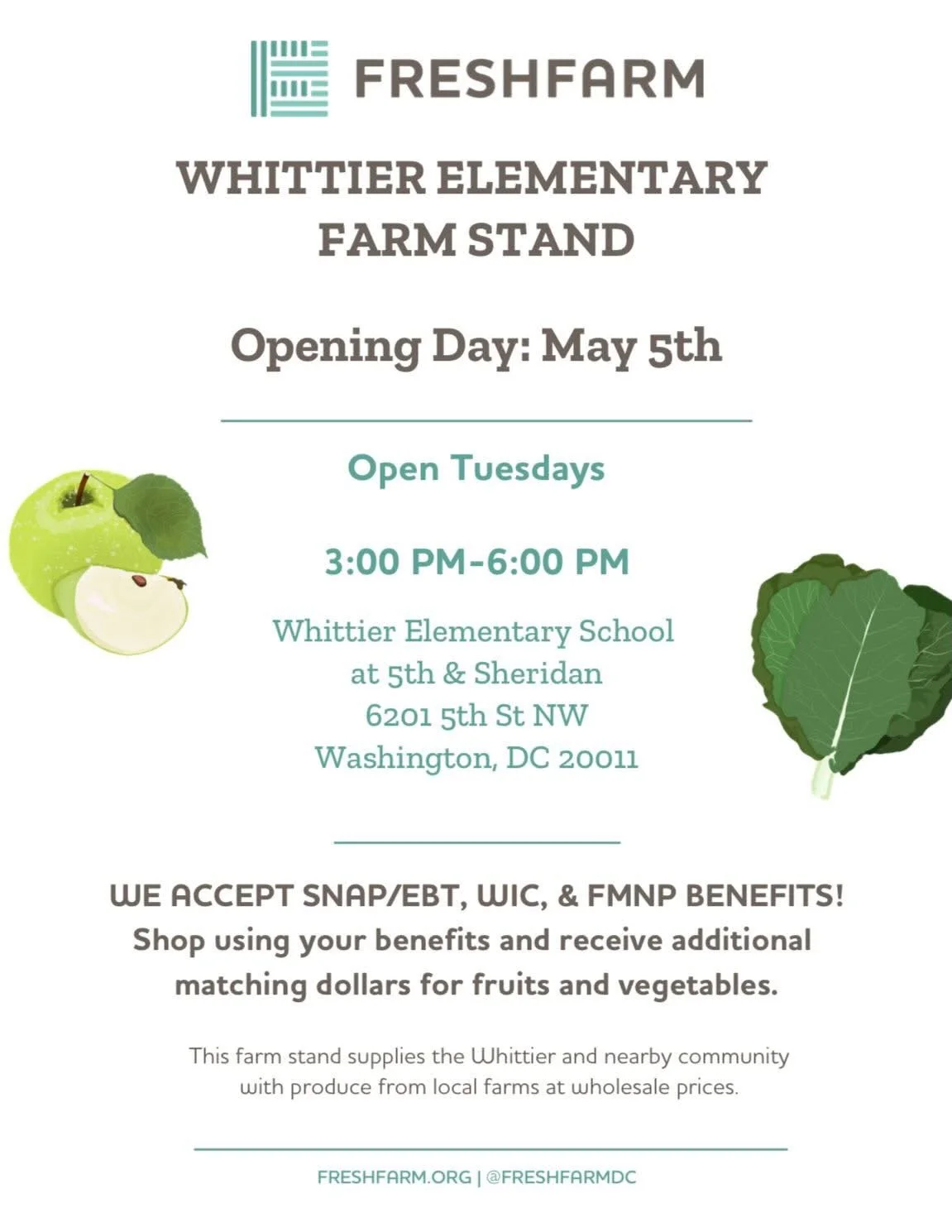 Whittier Farm Stand Opens