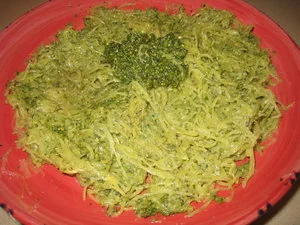 Spaghetti Squash with Pistachio Pesto
