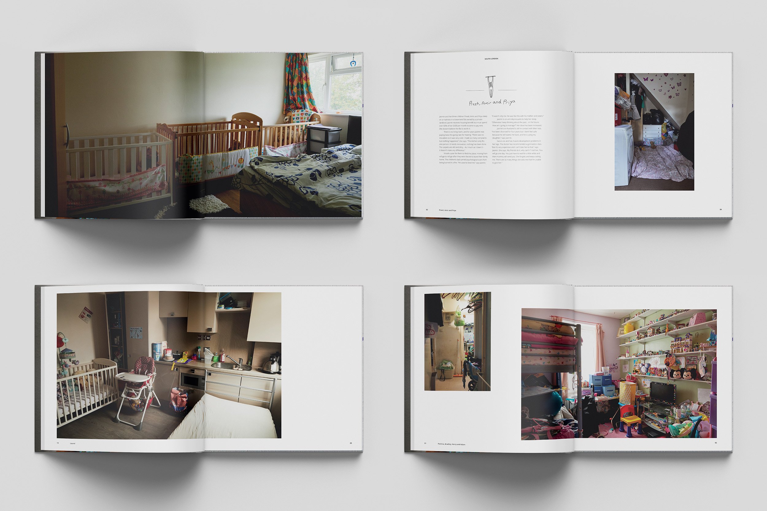 The exhibition at the Foundling Museum ran from 8 February until 5 May 2019. Images courtesy of Peter Mallet .