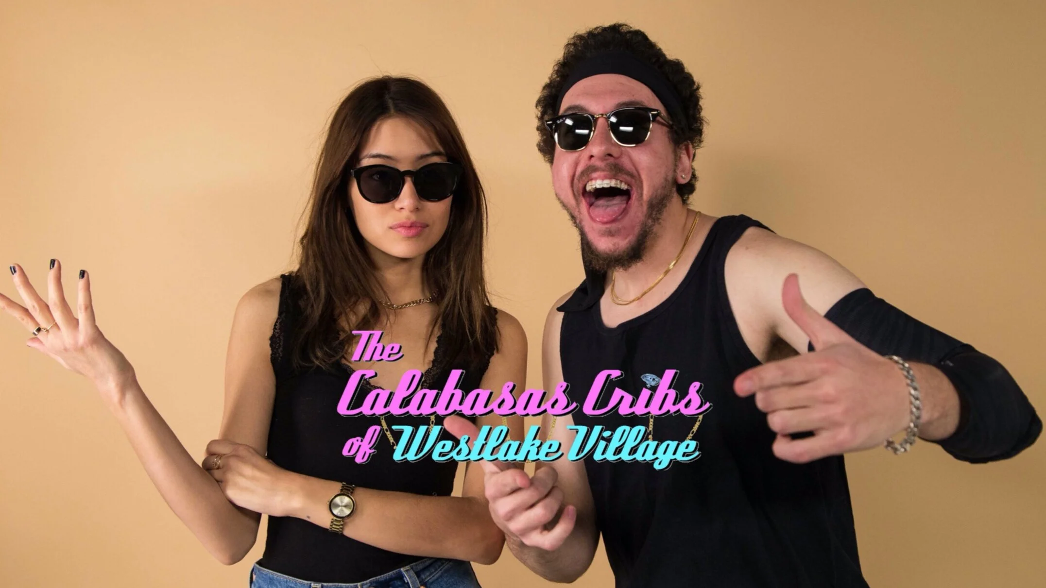 Smelly Melli (Laura Miranda) and Jameson Midnight (Joe Berke)