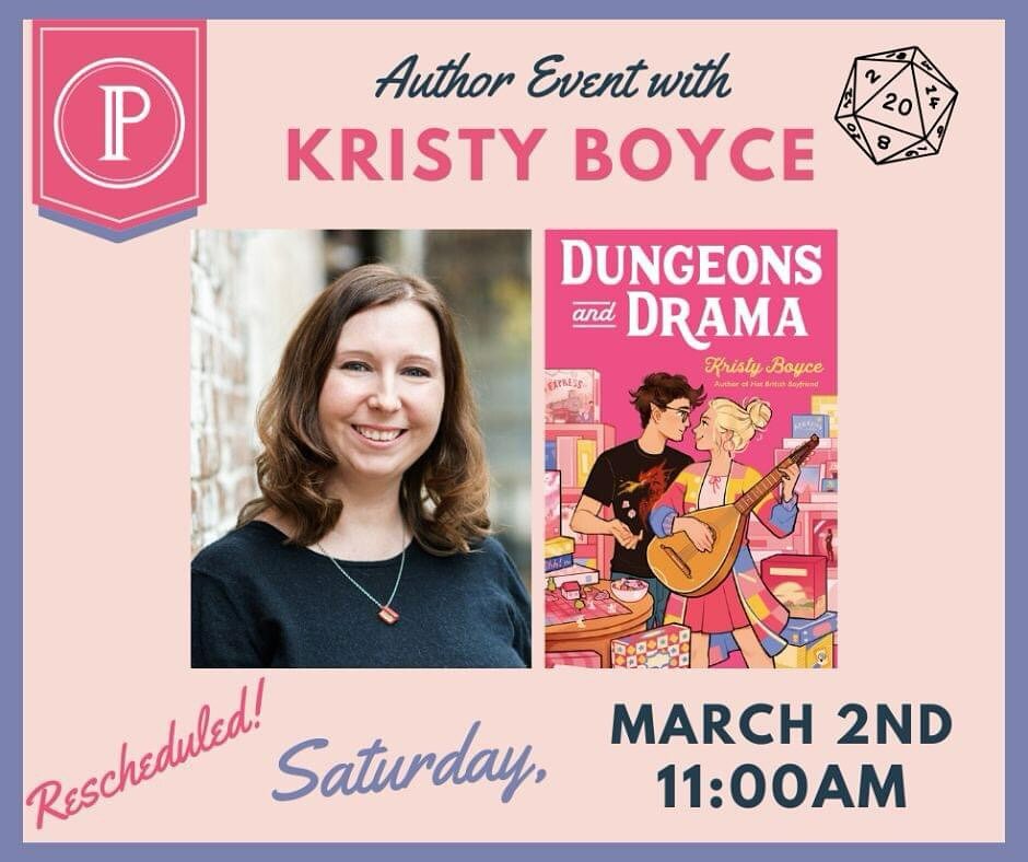 Only a few more days until I&rsquo;ll be in Mt Vernon, Ohio for my rescheduled event with @paragraphsbookstore! 

I can&rsquo;t quite believe that tomorrow will be the first day of March, but I&rsquo;m looking forward to the event and meeting readers