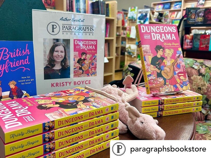 I had such a wonderful time at @paragraphsbookstore yesterday! Thank you to the wonderful staff and to everyone who came, especially those who drove hours to be there 🥹🥹🥹 I can&rsquo;t explain how much that meant to me! ❤️❤️❤️

Posted @withregram 