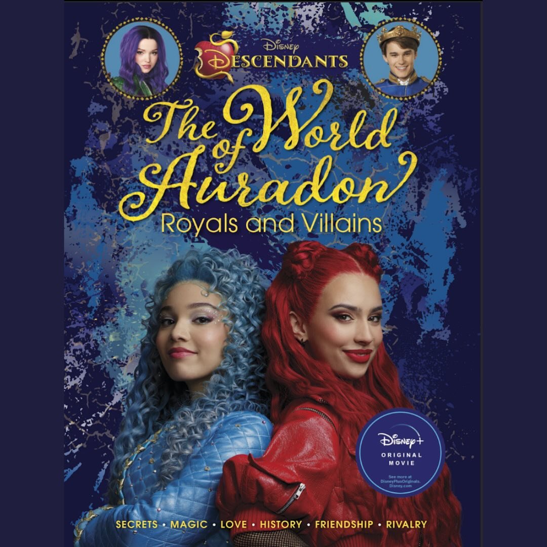Surprise, I wrote a book for Disney!!

I&rsquo;ve been keeping this secret for a while, and now I&rsquo;m extremely honored to share that I wrote The World of Auradon: Royals and Villains, a tie-in guidebook releasing with the upcoming Descendants: T