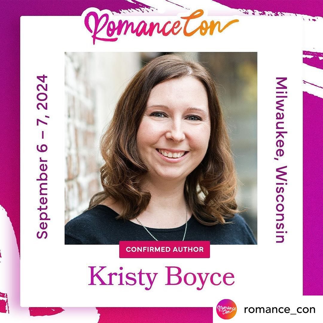 Ahh, I&rsquo;m absolutely THRILLED to say I&rsquo;m going to be at @romance_con this fall!!! 💕💕💕

I&rsquo;m so excited to chat with romance readers and meet the other *amazing* authors in attendance! There&rsquo;s time to get tickets! (AND there&r