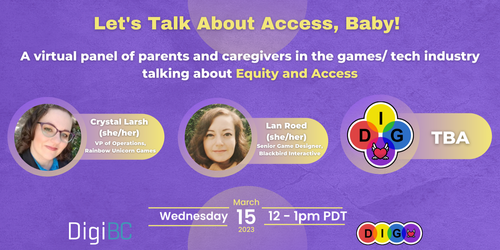 International Women's Day Panel - Let's Talk About Access, Baby!