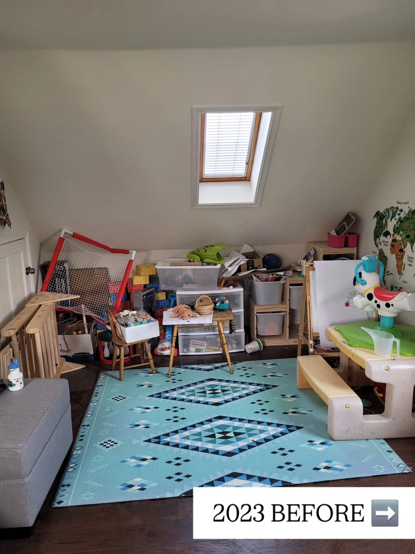 This was so cool! 👀

I got to re-visit a space that I had worked on 3yrs ago, and this gives a beautiful illustration on how sometimes it takes a couple years to declutter a space!

Sometimes it's because people grow out of their items either mental