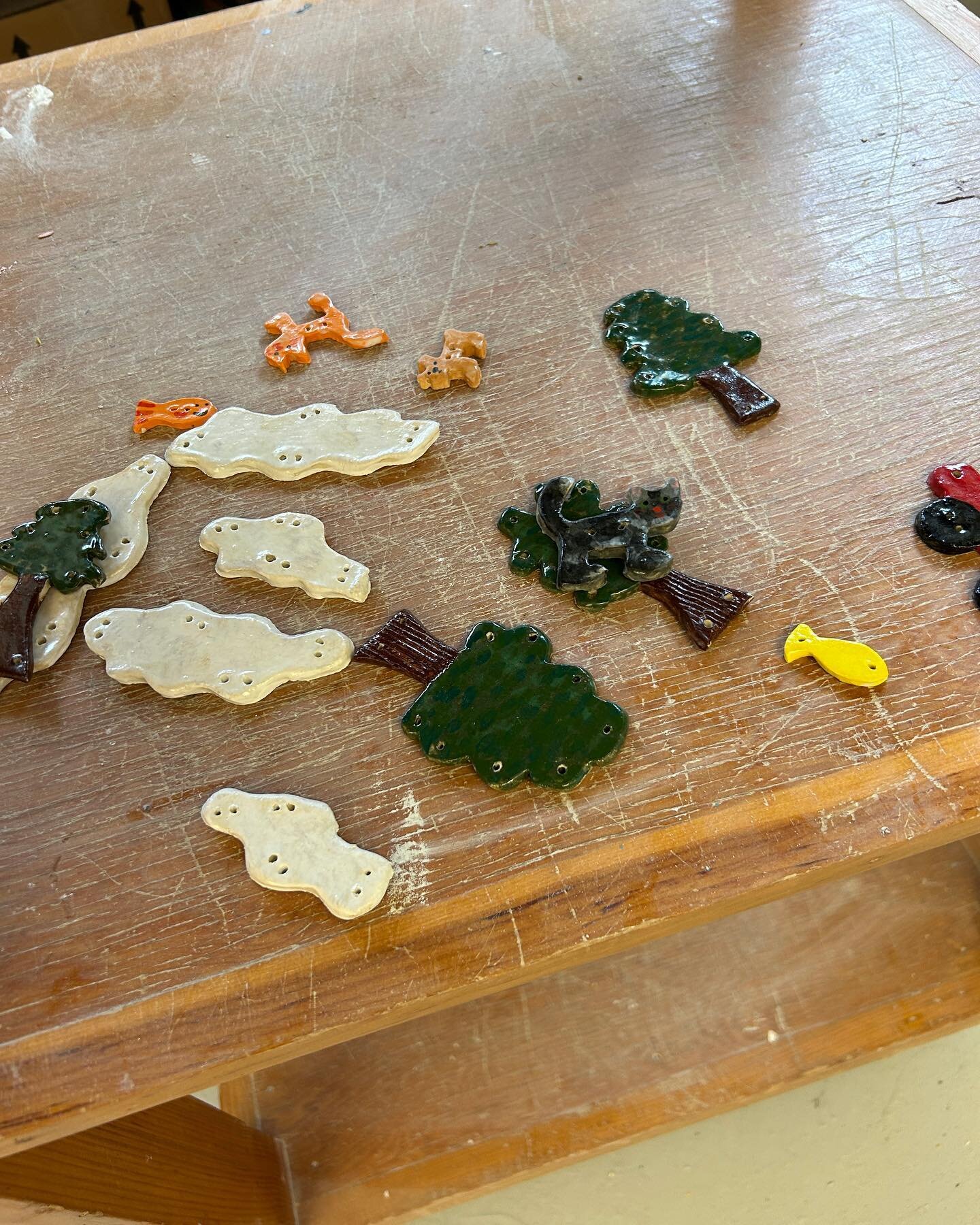 Final batch ready for the kiln!!