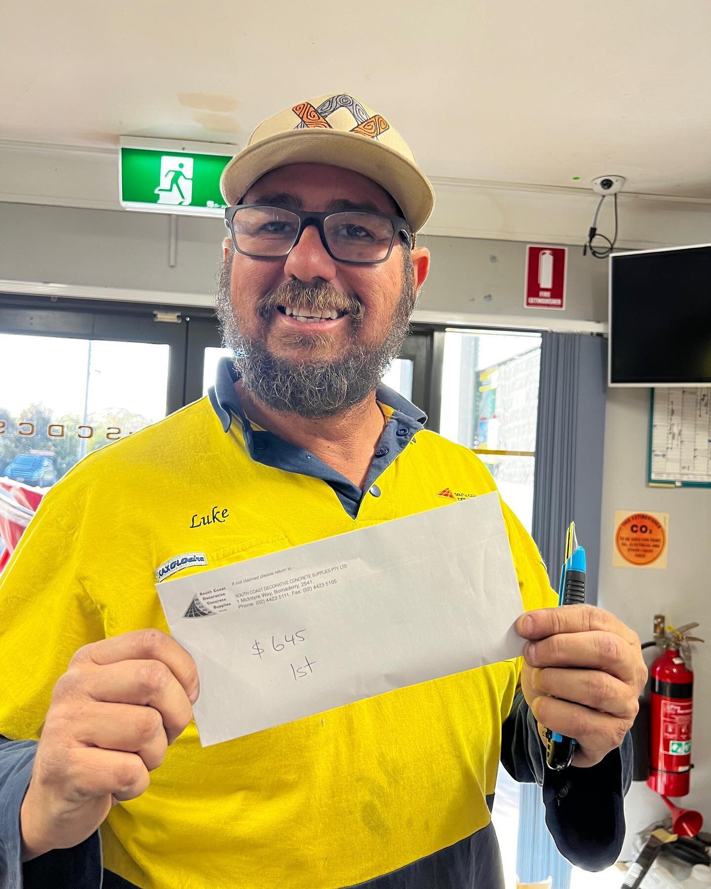 Our footy tipping comp winners. 

1st  was Luke from our bomaderry store, he&rsquo;s good at footy tipping just ask him 😂

2nd Paul from Morrow building

3rd Wayne one of our truck drivers

Join in next year! The more entries, the more there is too 