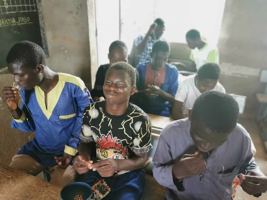 A school for the blind in Tenkodogo