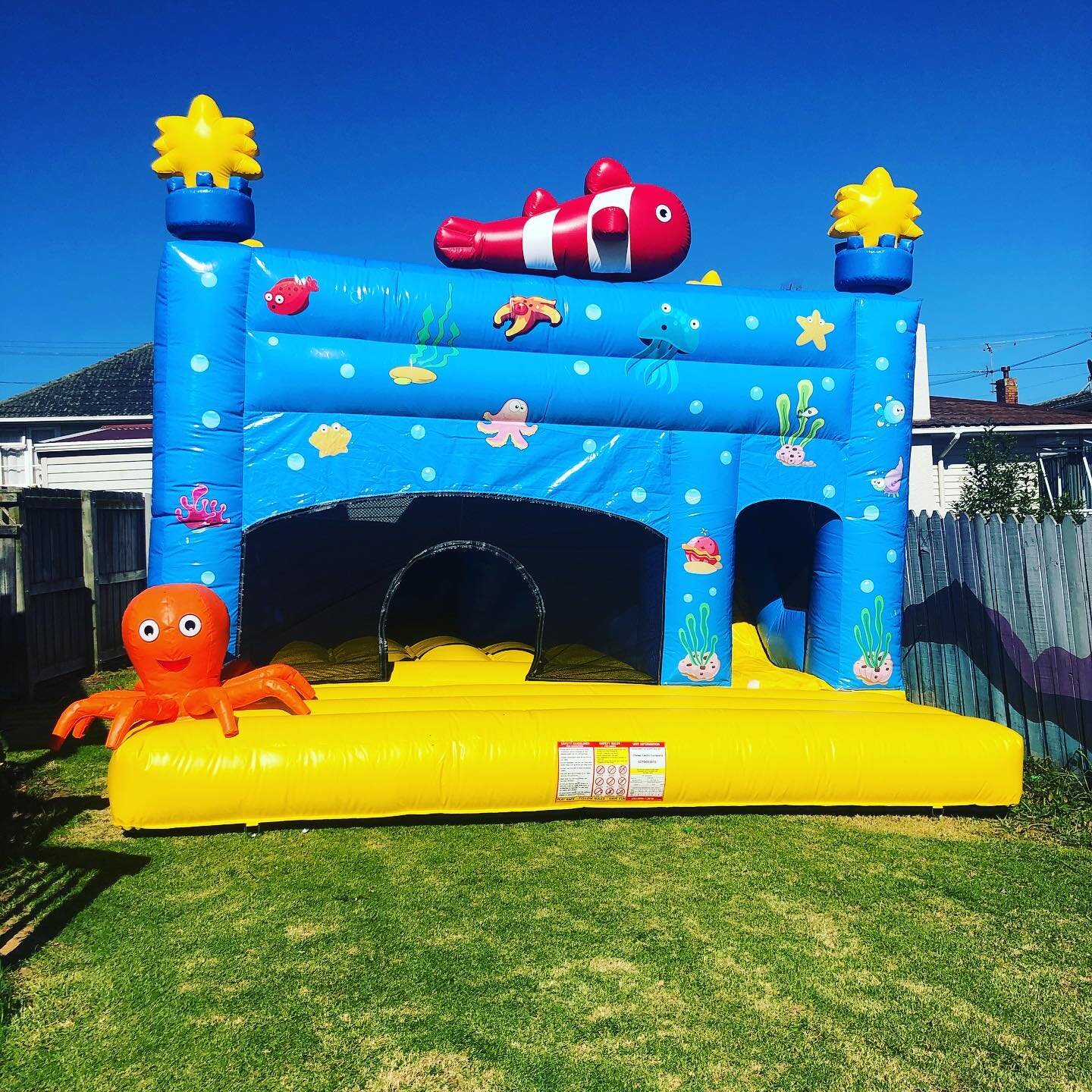Plenty of fish in the sea and plenty of castles at Cheap Castle Company 😊

#bouncycastles