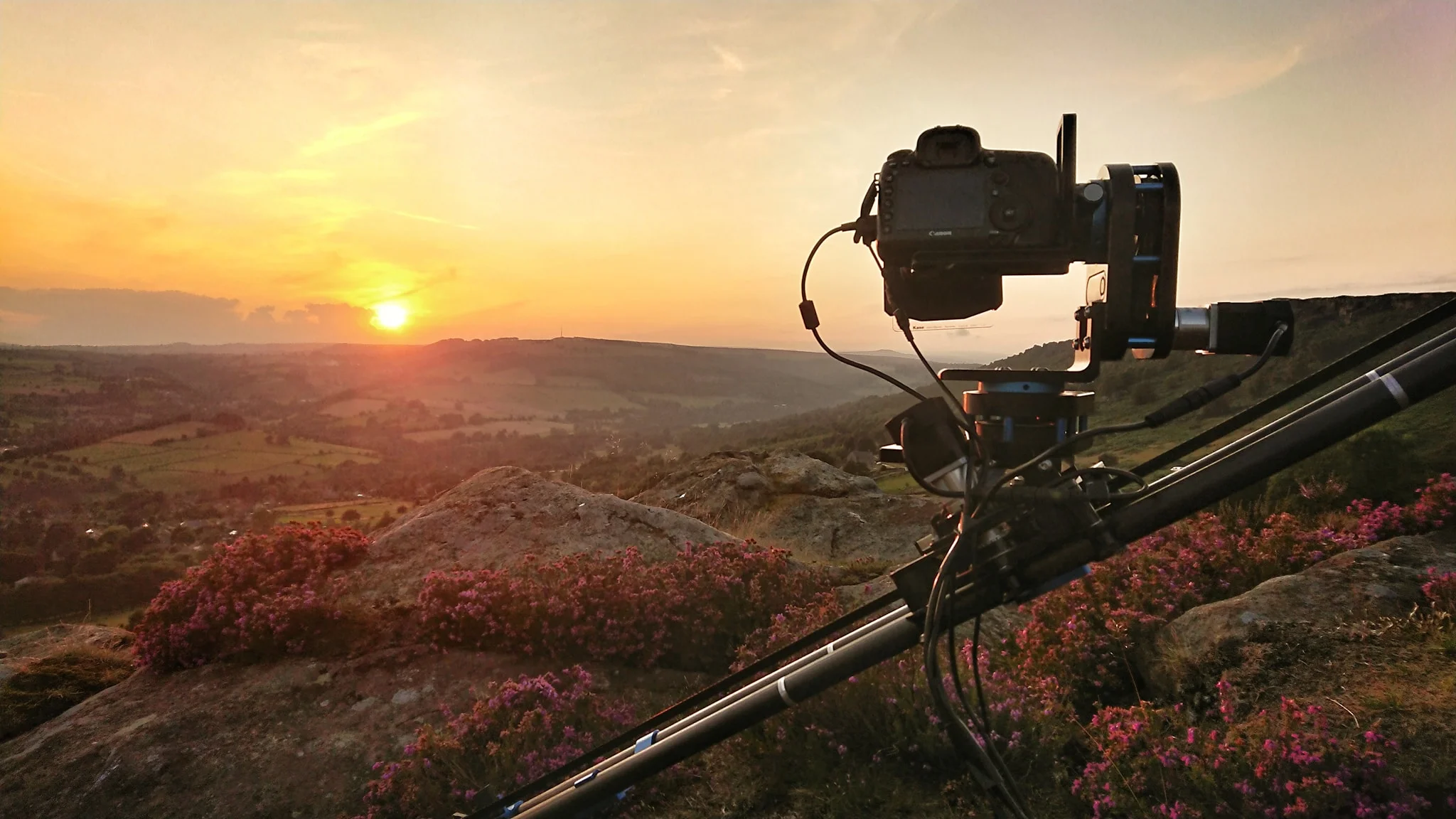 Baslow Edge Peak District Timelapse