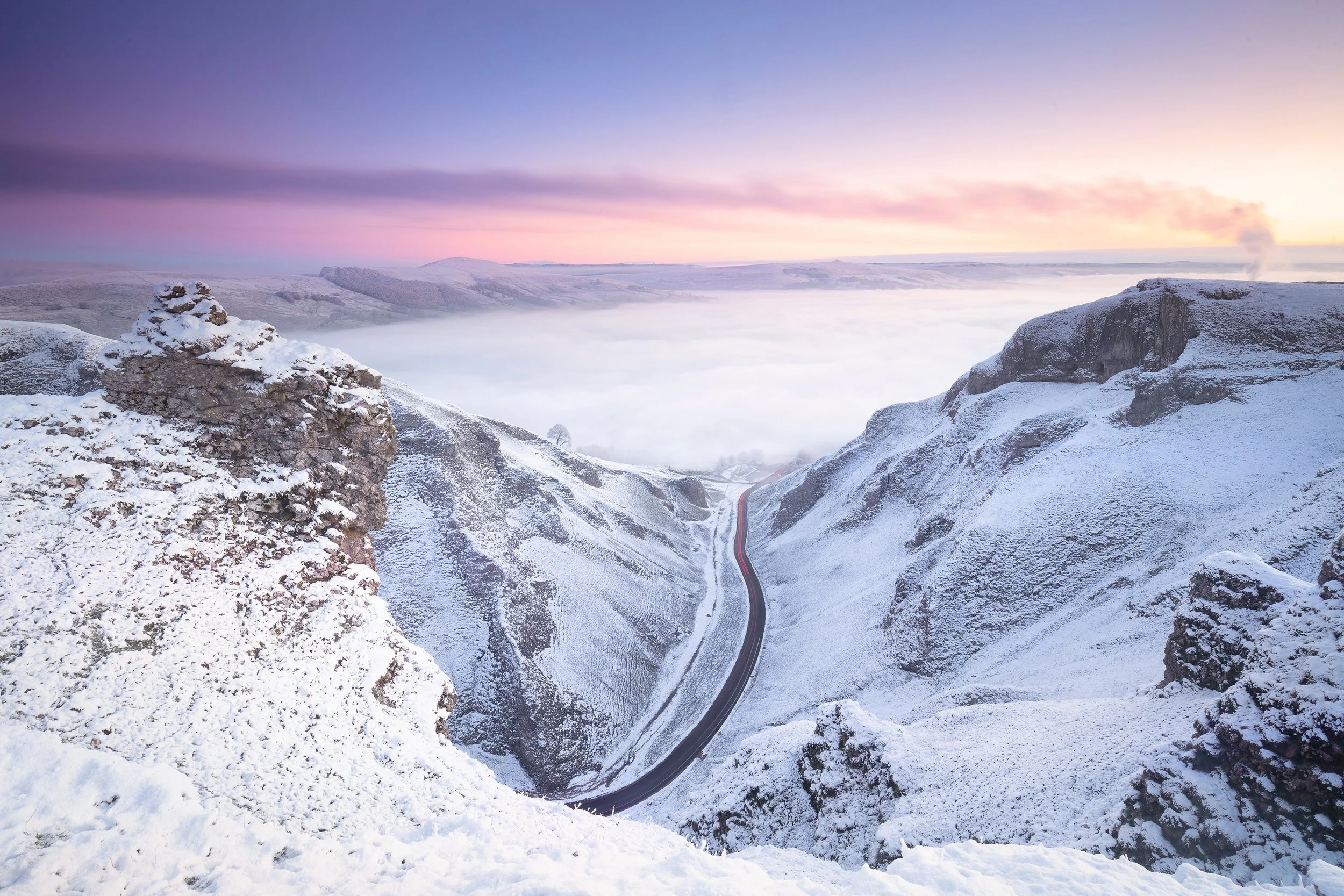 Winnats Pass Peak District landscape photography