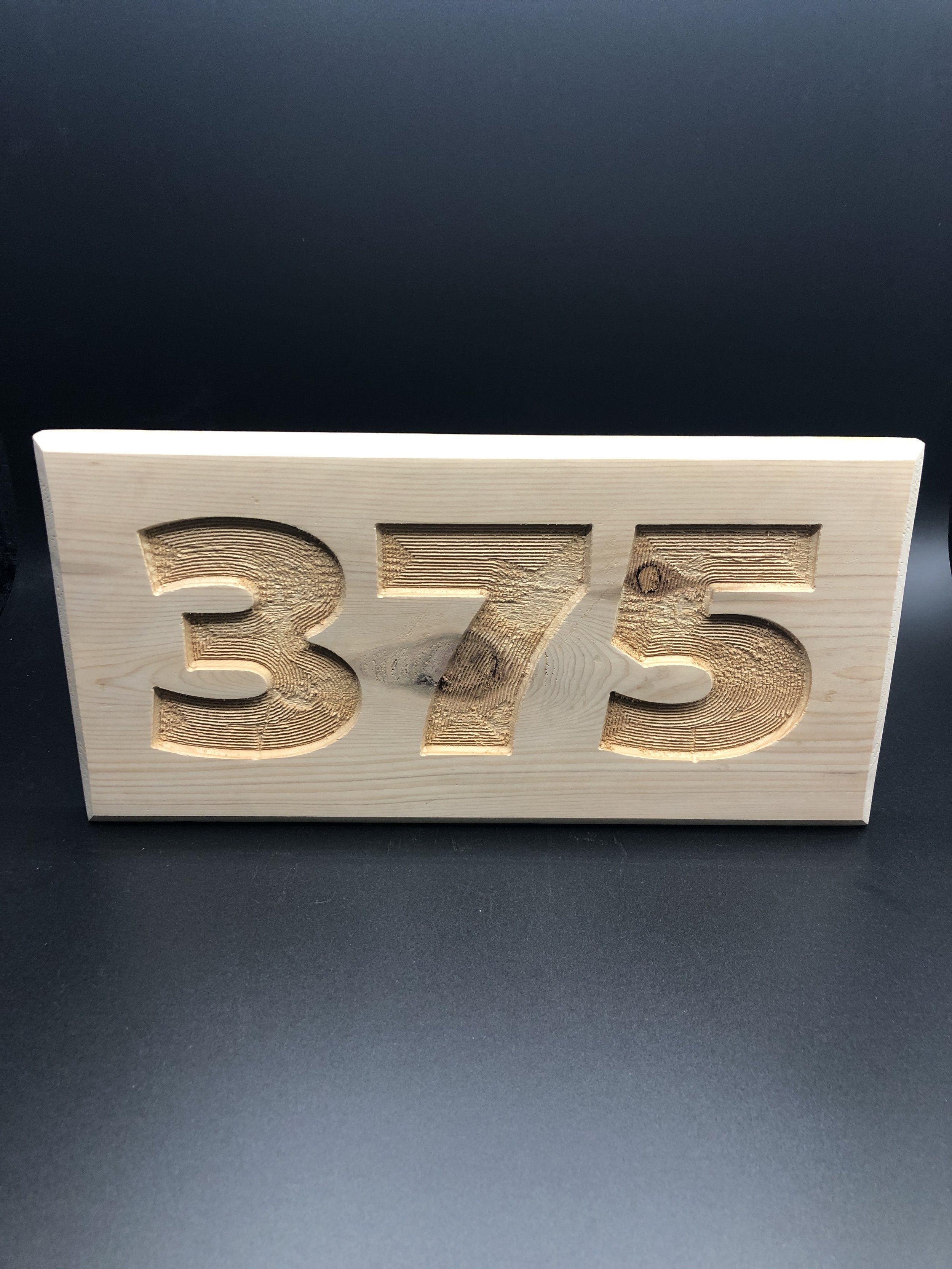 Customized house number signs