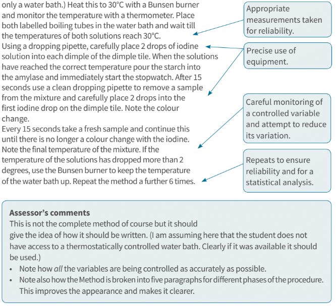 ib biology ia essay examples