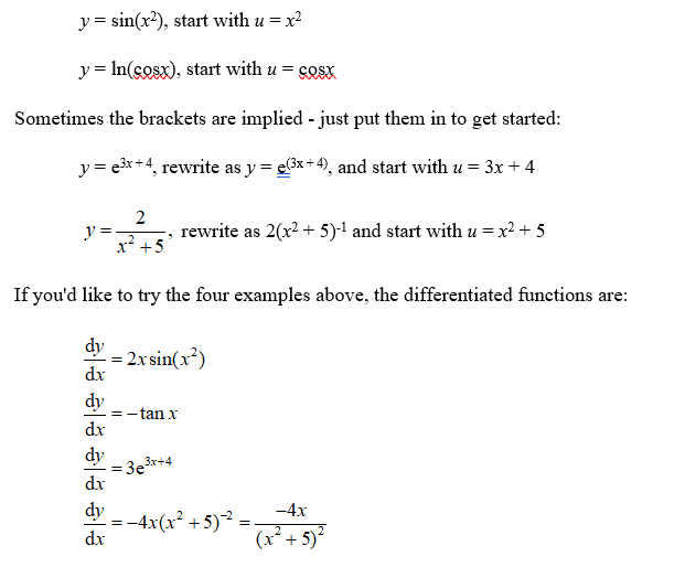 Understanding the chain rule in IB Maths Analysis and Approaches — Peak