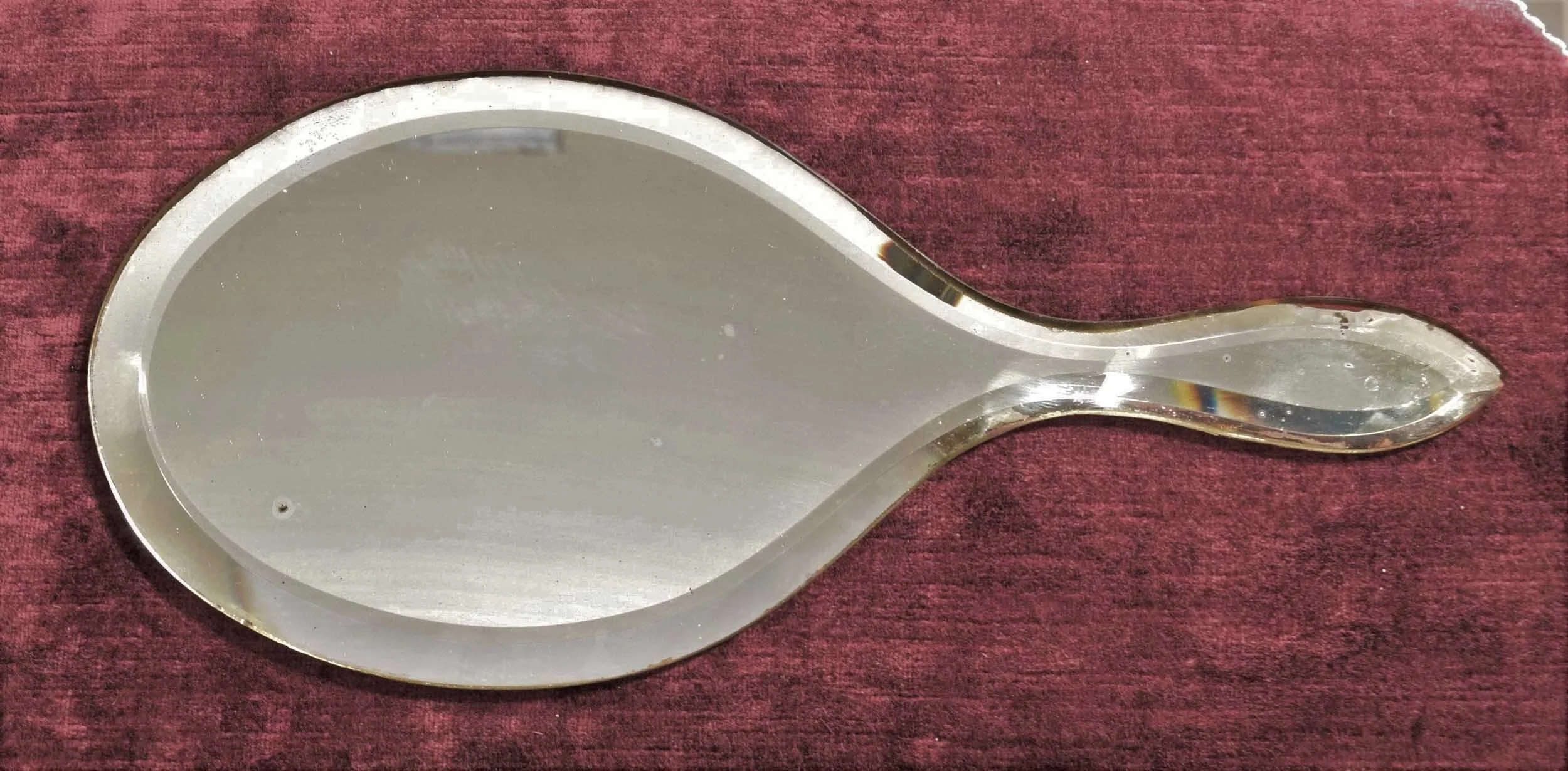 French 1920's Bevelled Vanity Mirror 2