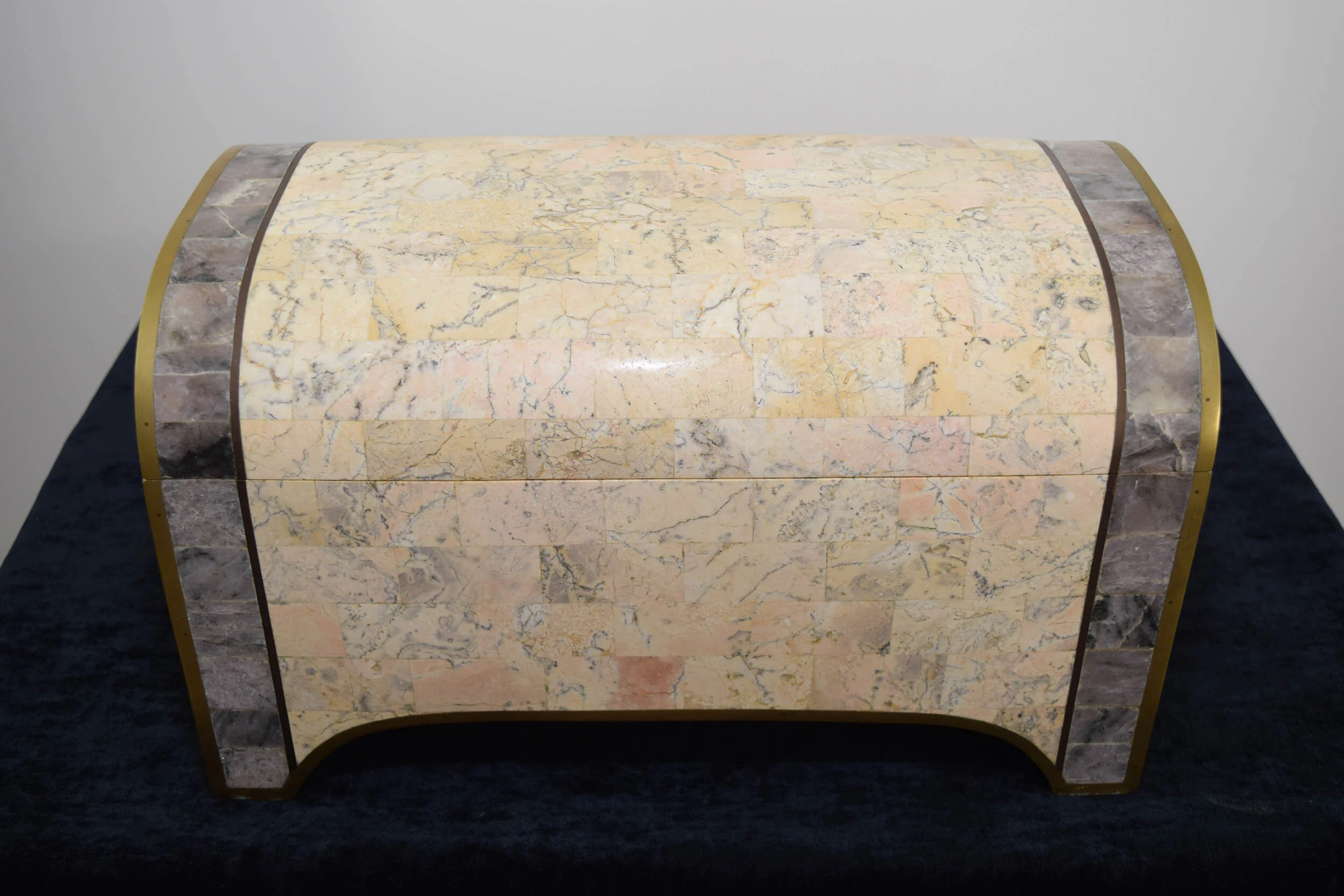 Maitland-Smith Tessellated Marble Jewelry Box.JPG