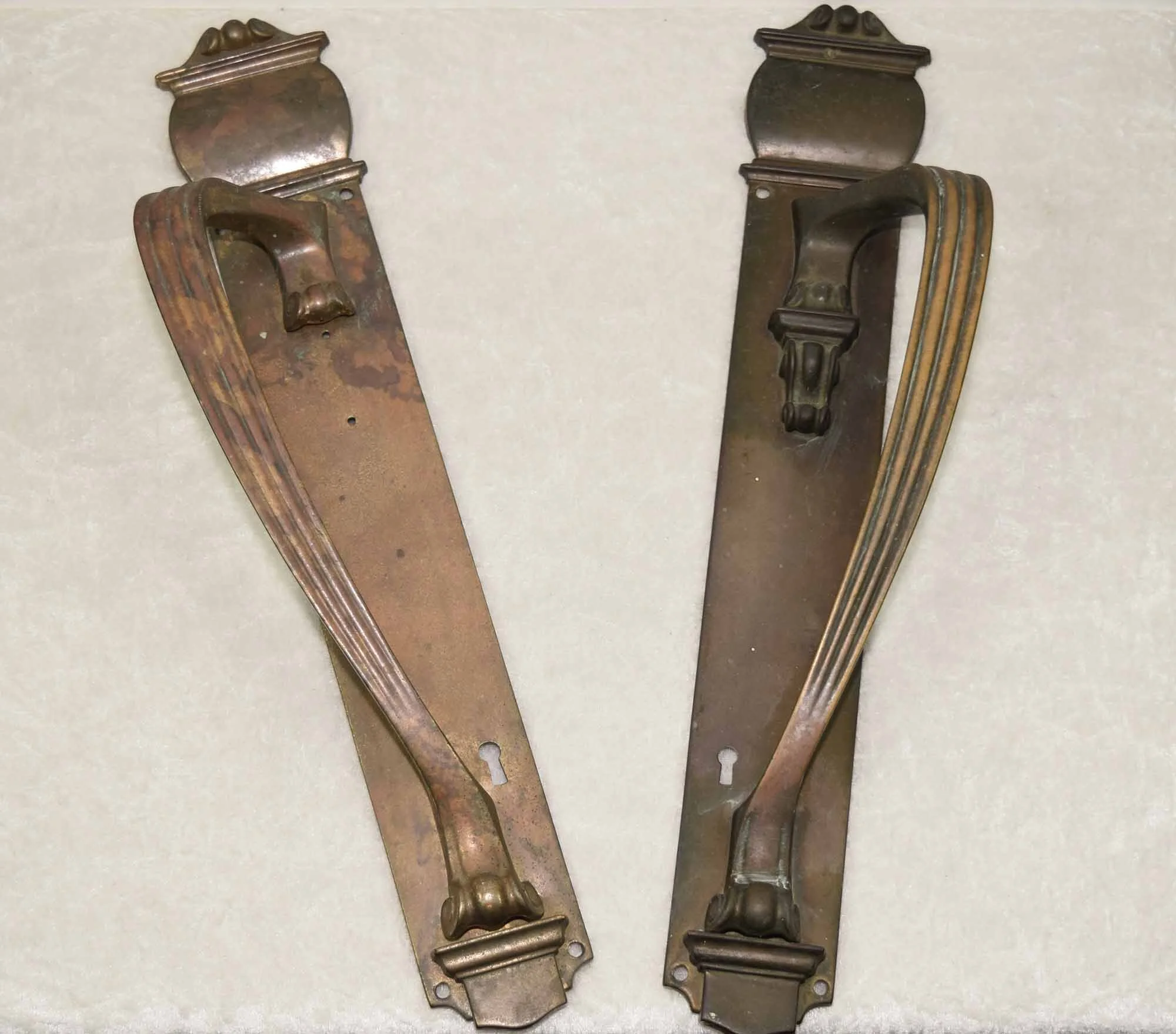 Art Nouveau door handlespulls 1.JPG