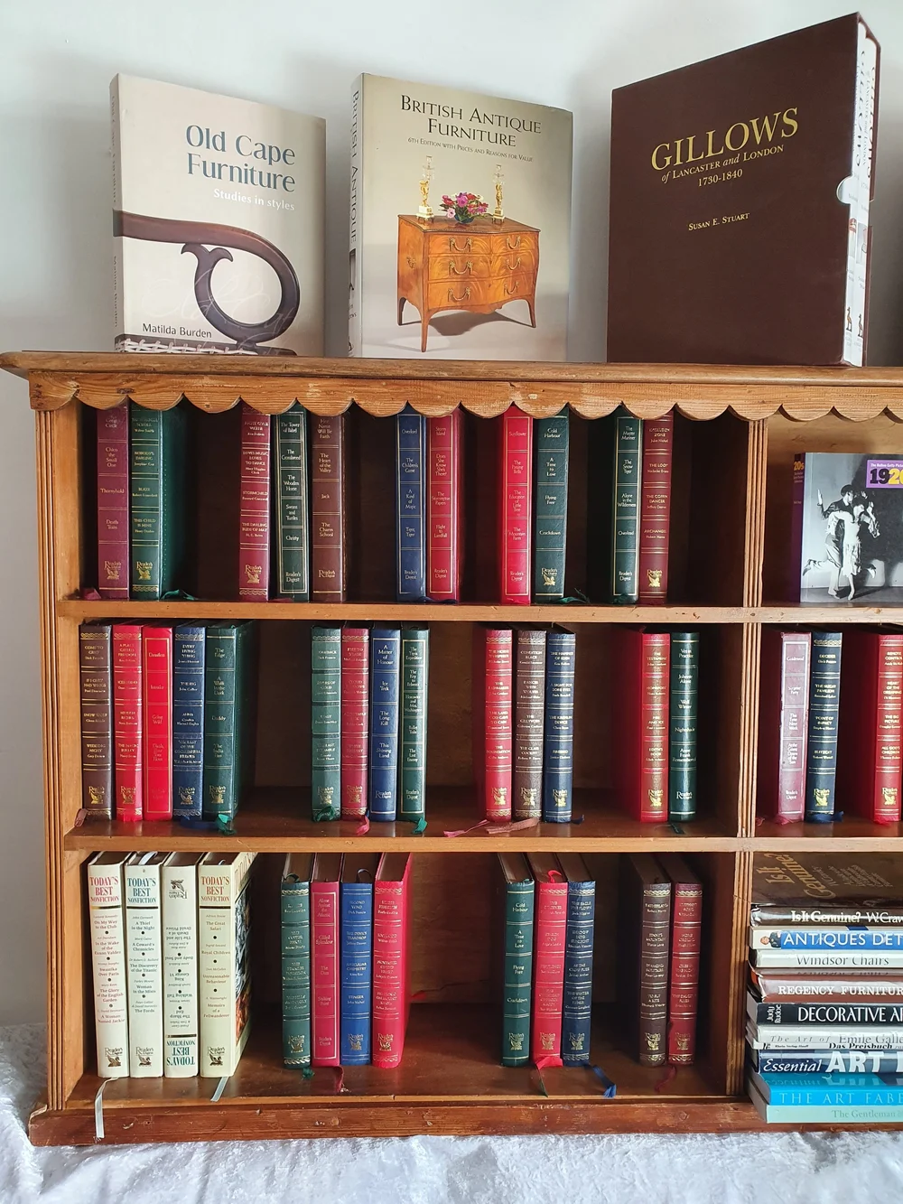 Antique Book open Shelf Caster｜チェスト・キャビネット