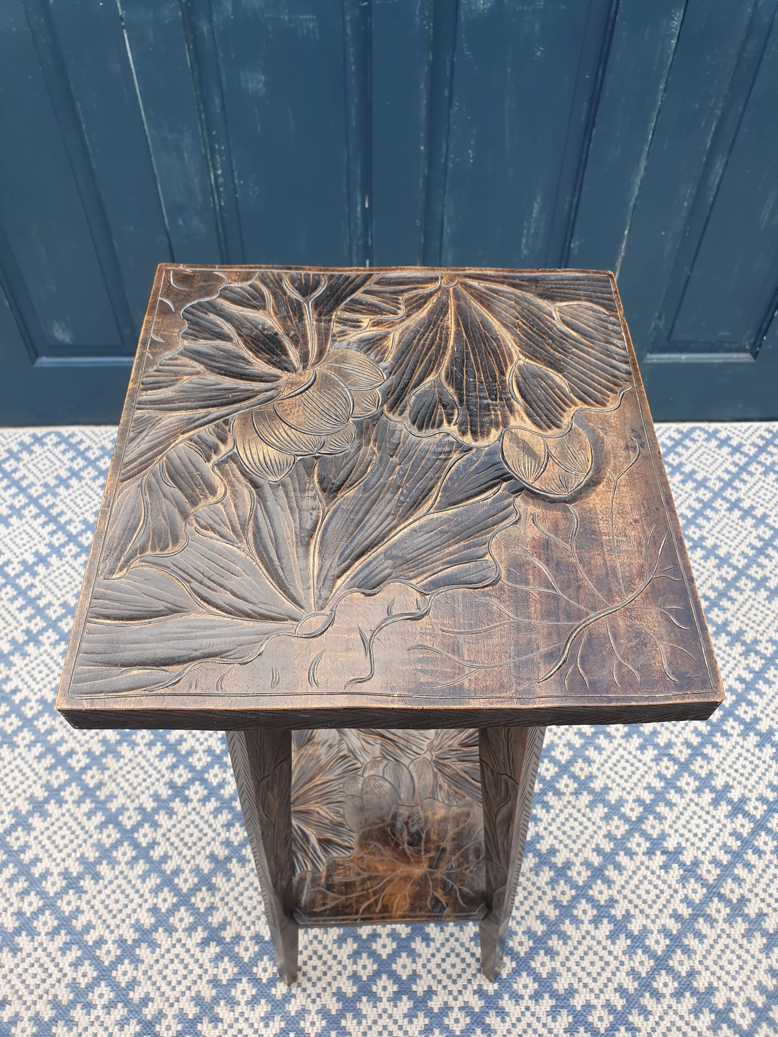 Liberty & Co Japanese hand carved plant stand 5.jpg