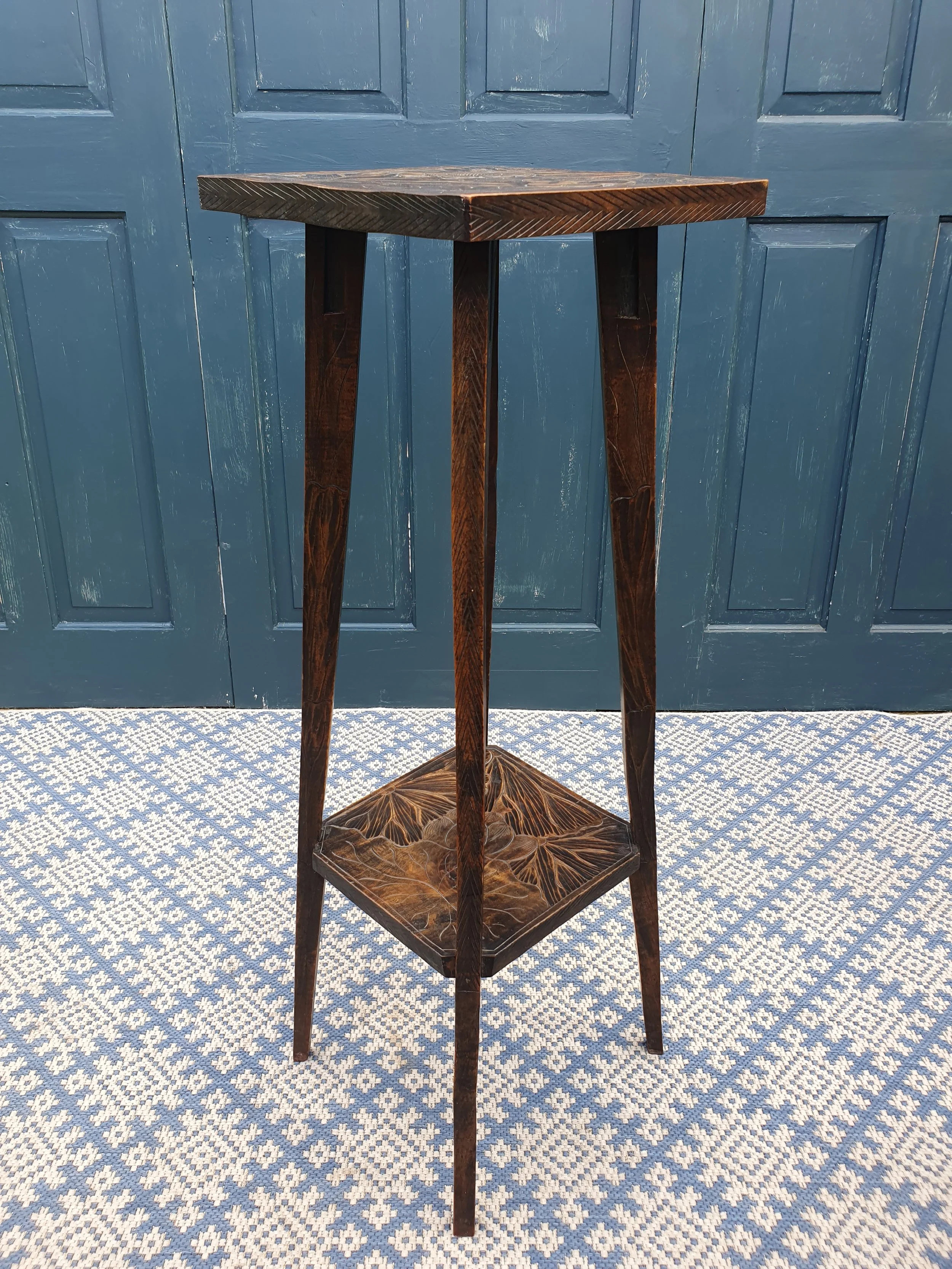 Liberty & Co Japanese hand carved plant stand 2.jpg