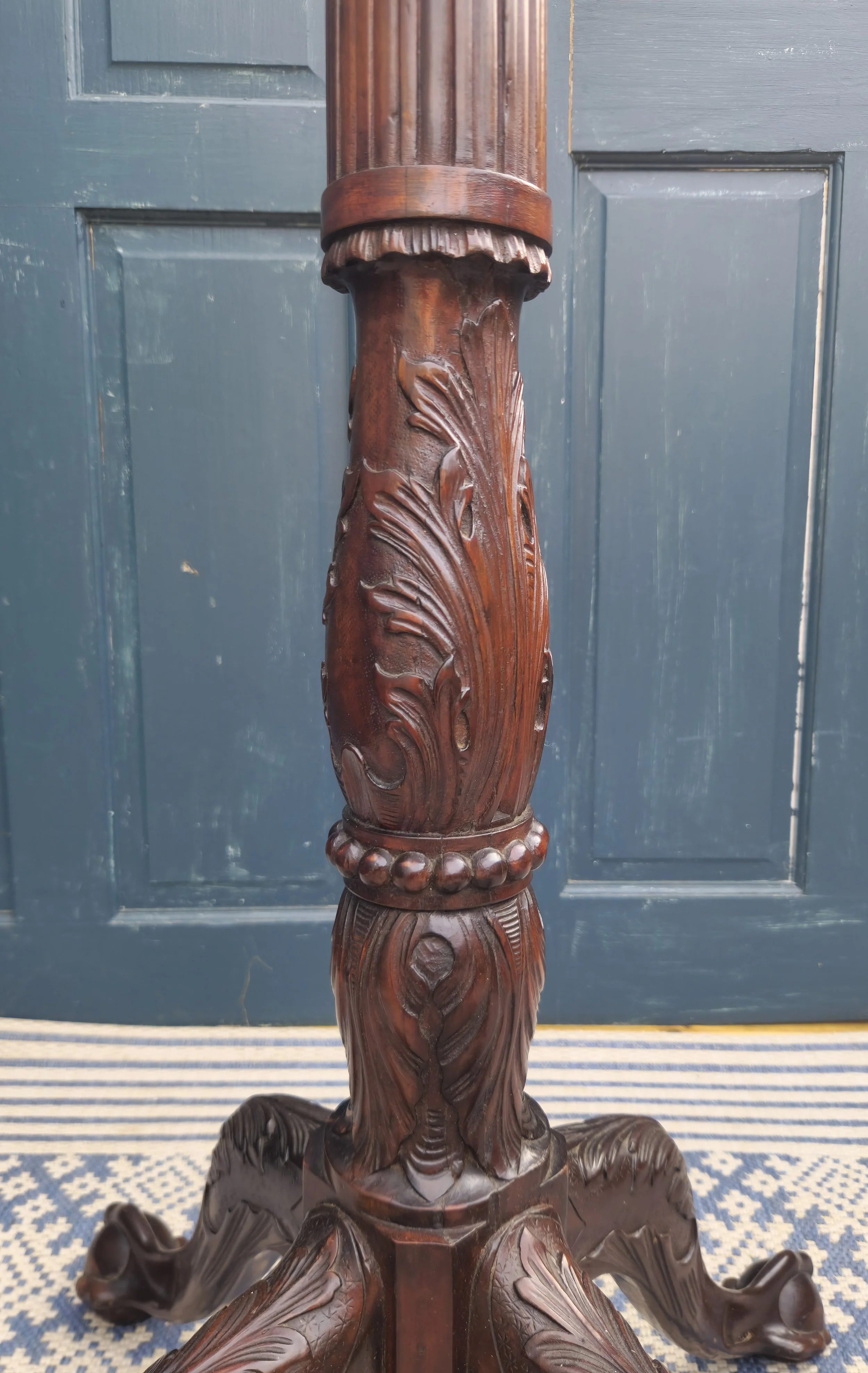 Mahogany plant stand 5.jpg