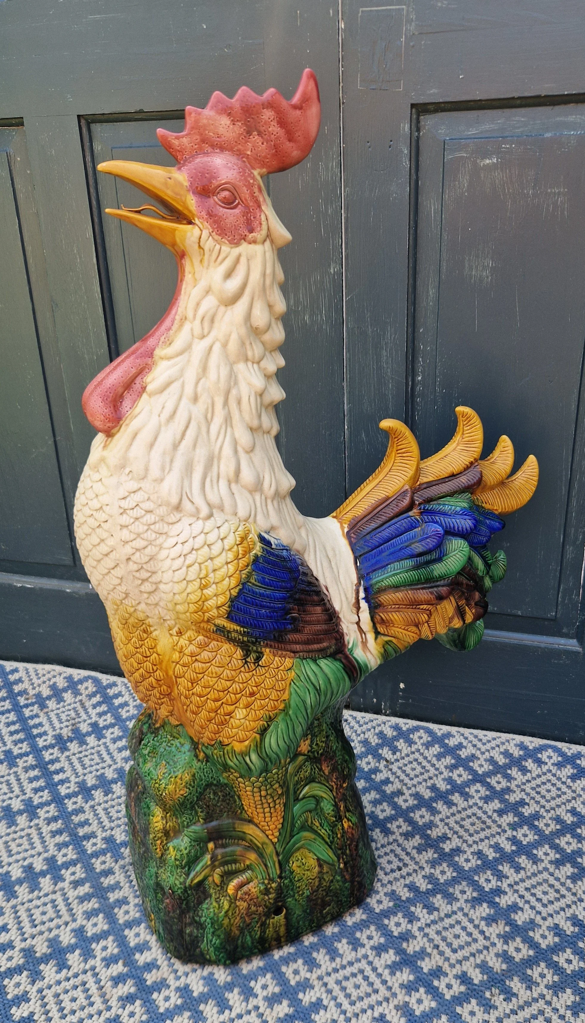 Majolica cockerel 4.jpg