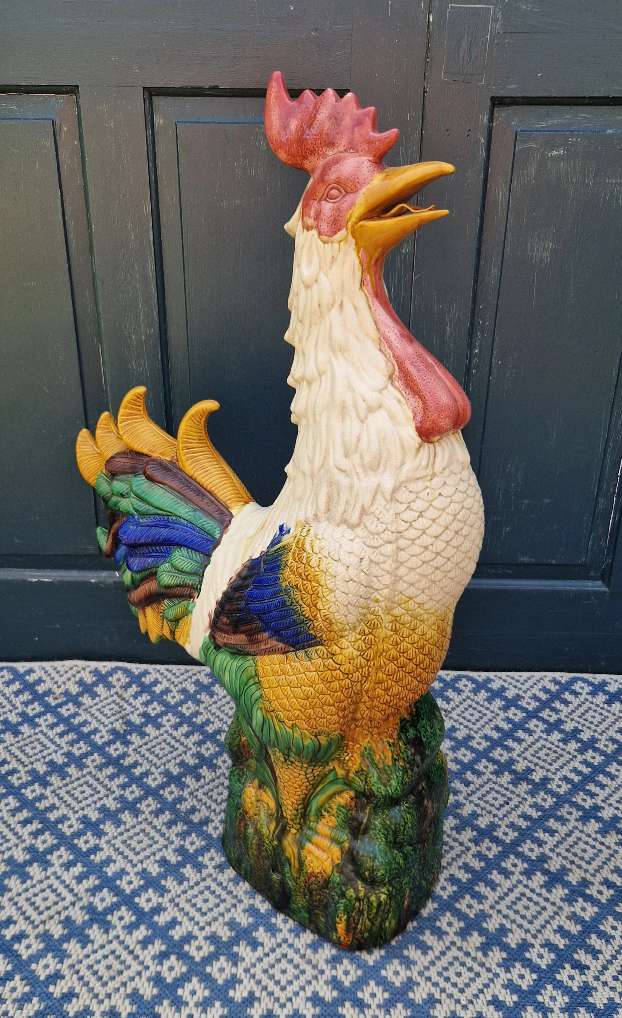 Majolica cockerel 3.jpg