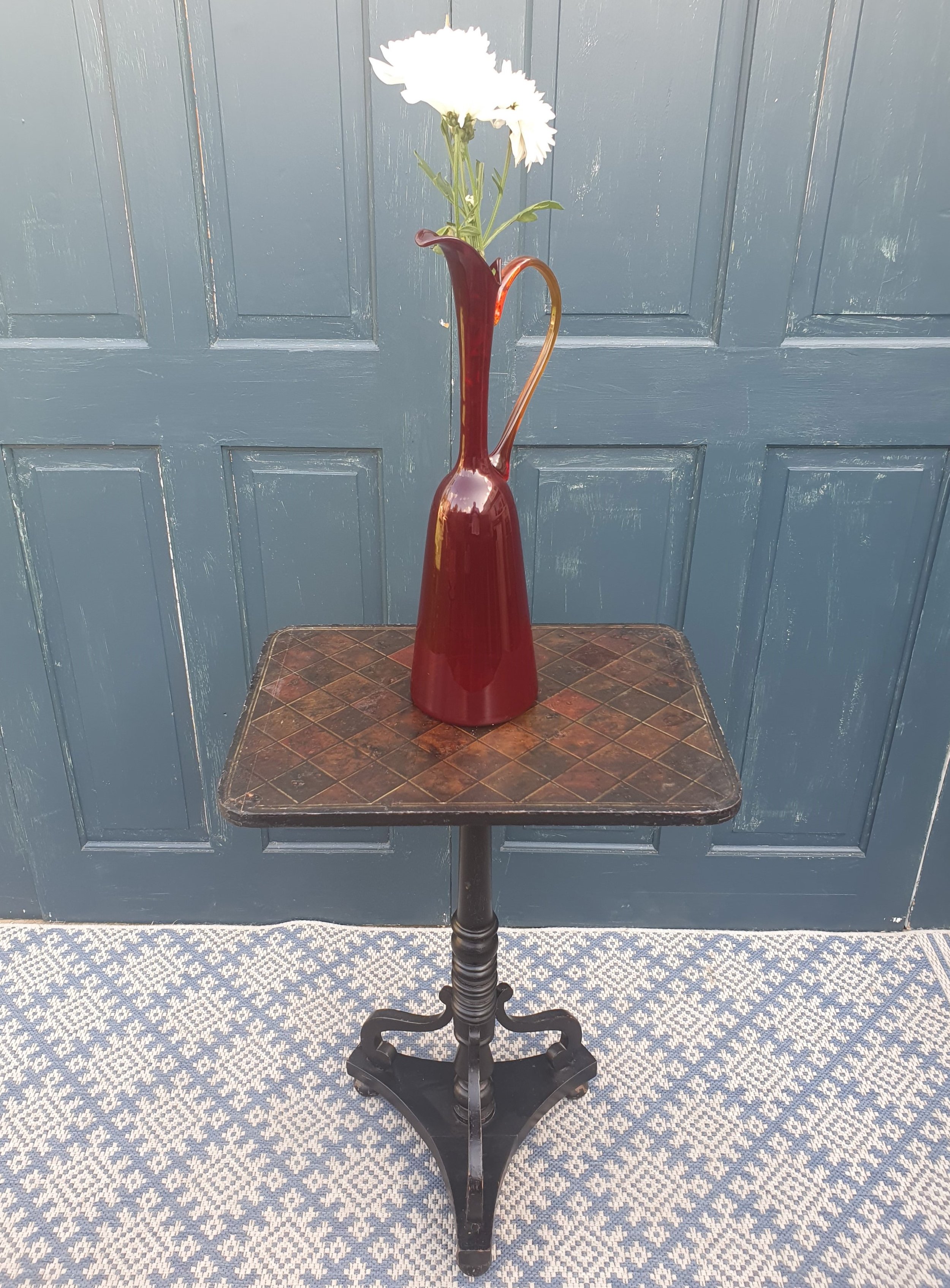 Ebonised Regency side table 2.jpg