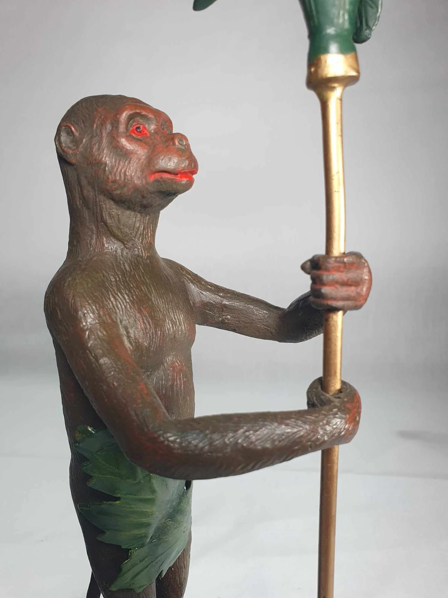 Cold painted bronze Monkey candle holders 9.jpg