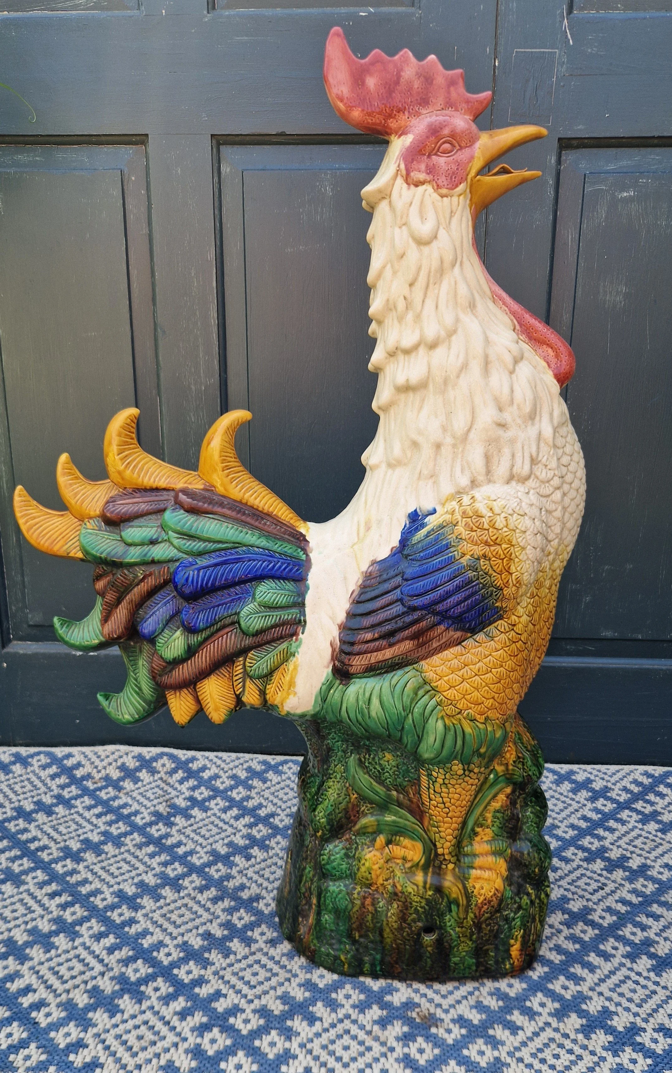 Majolica cockerel 5.jpg