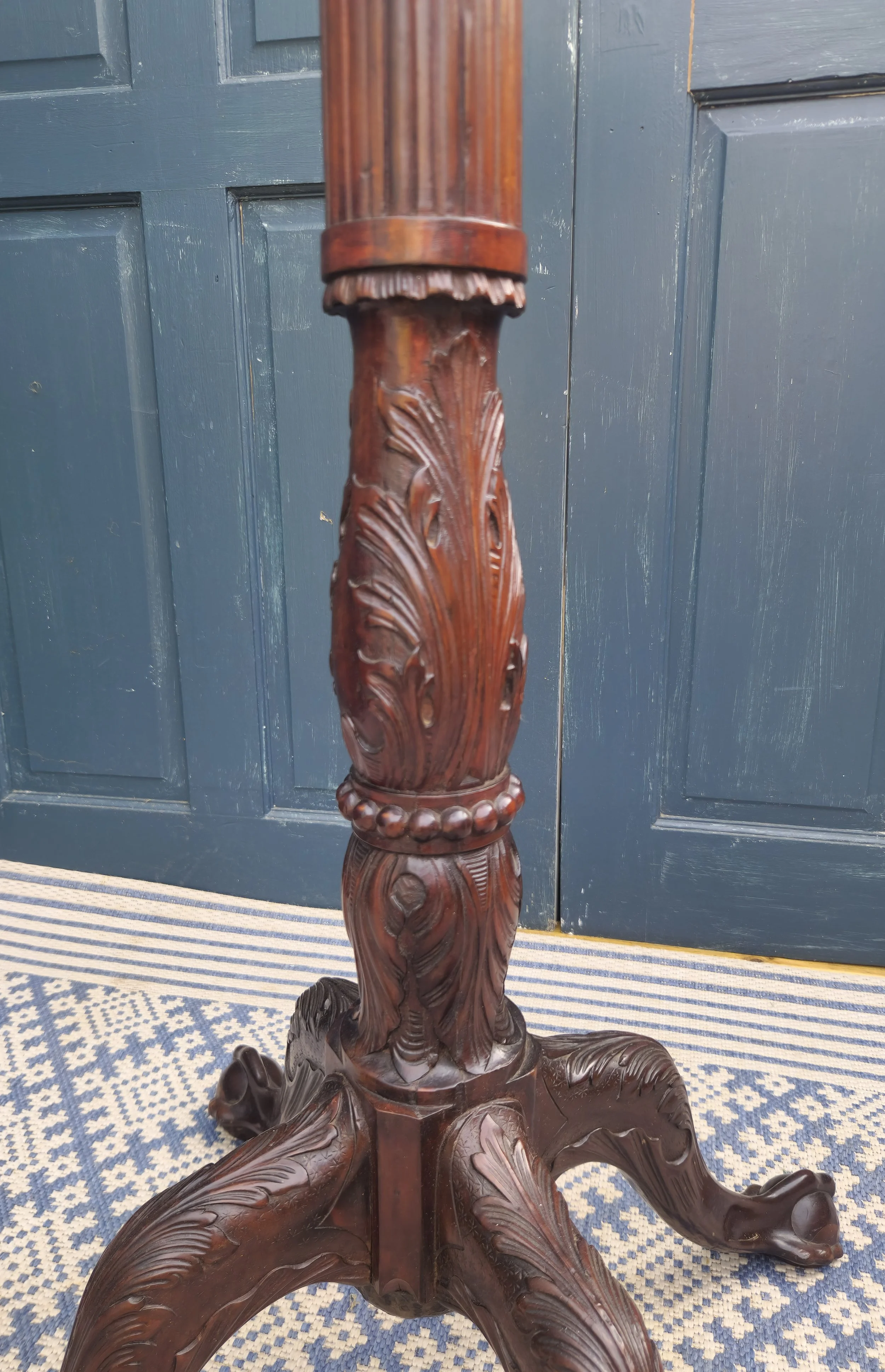 Mahogany plant stand 6.jpg